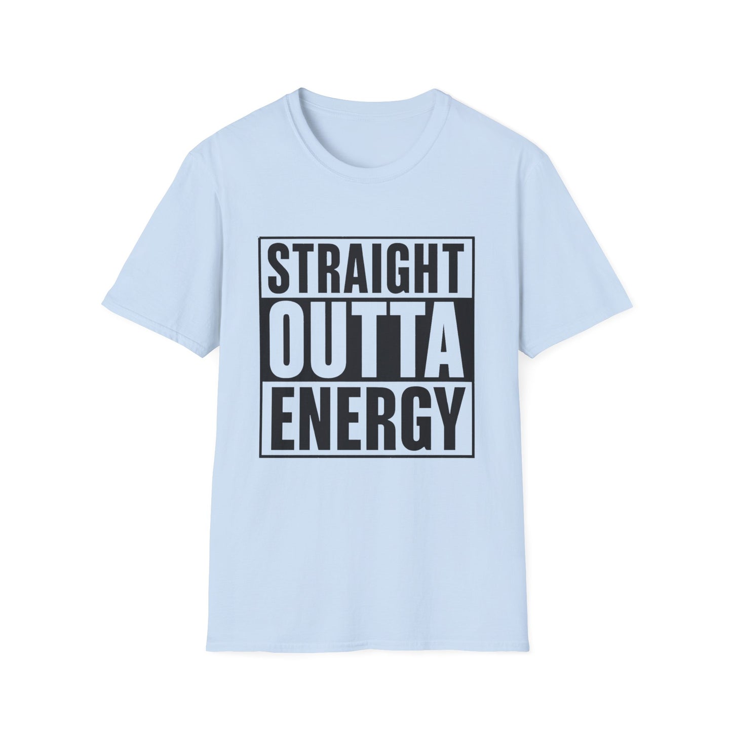 Straight Outta Energy – Chronic Fatigue Tee