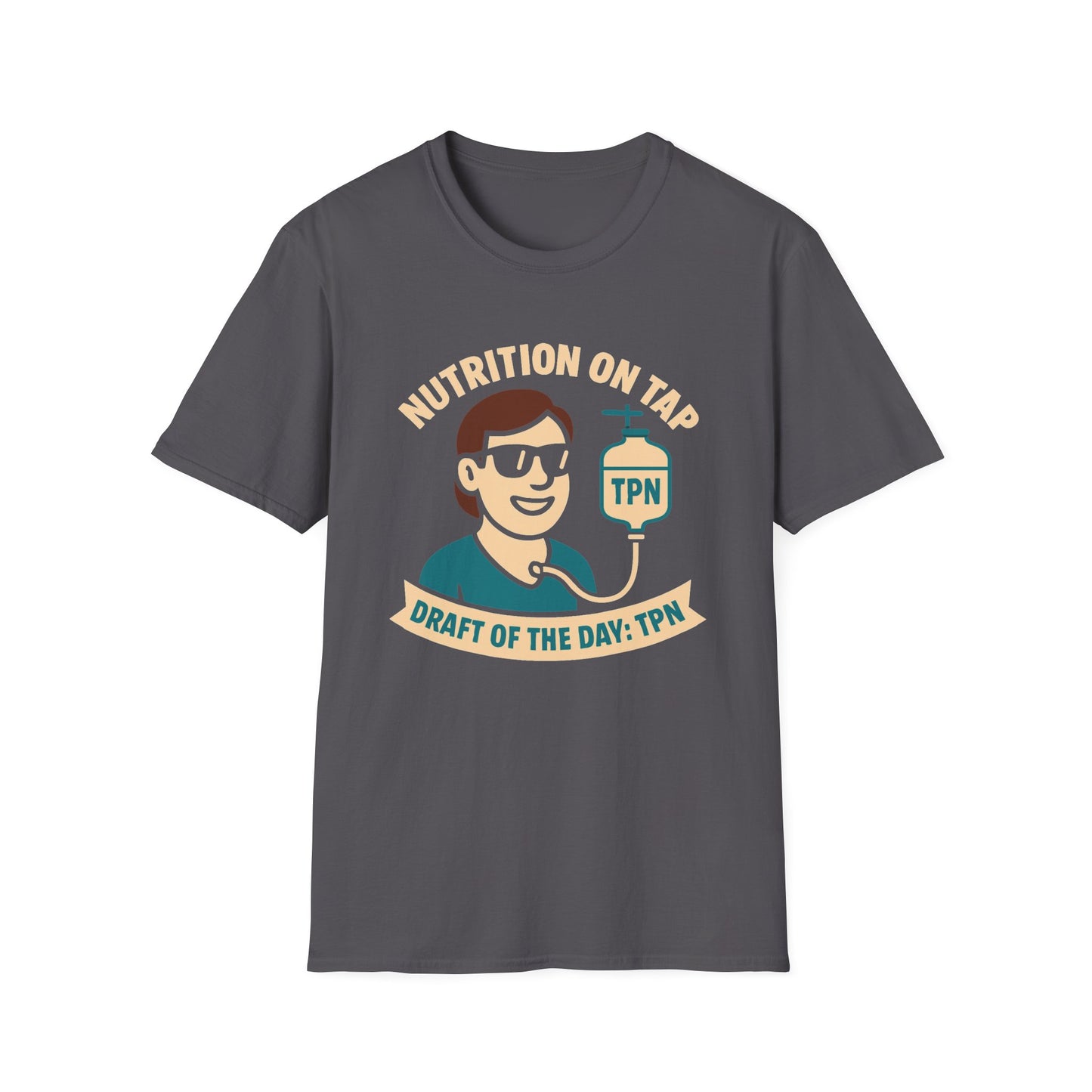 Nutrition On Tap – TPN Draft Funny Tee (Guy- Version 2)