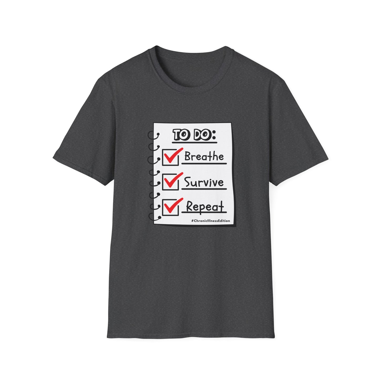 To Do List – Chronic Illness Edition Tee