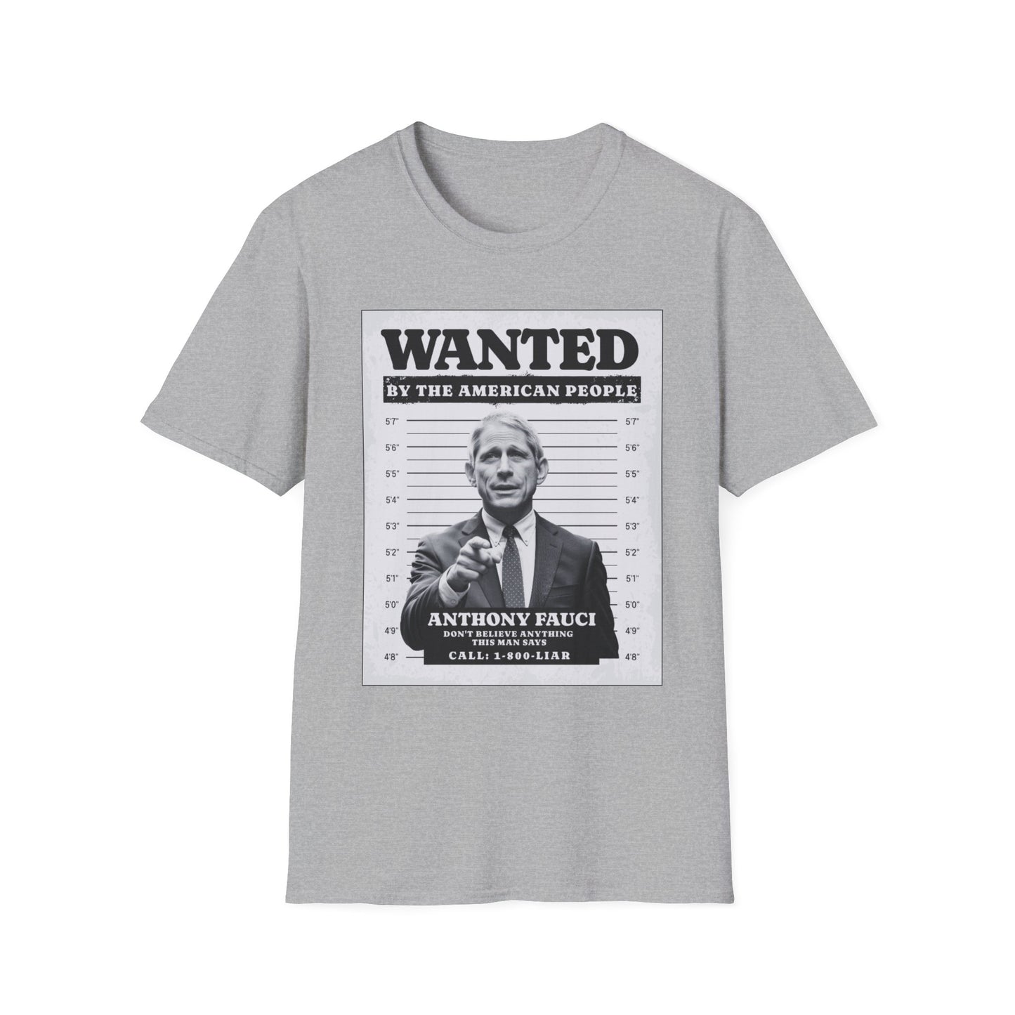 Wanted by the American People – Fauci Accountability Tee