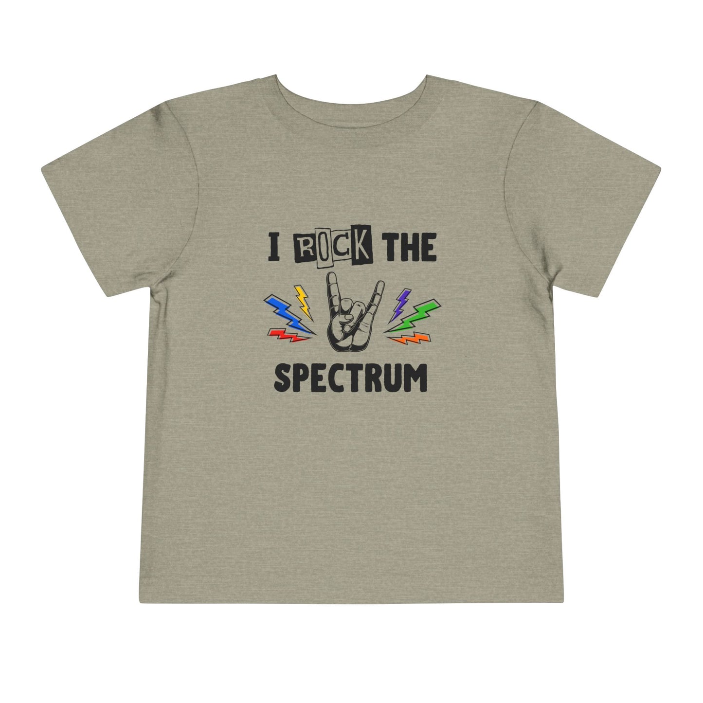 I Rock the Spectrum – Autism Toddler Shirt
