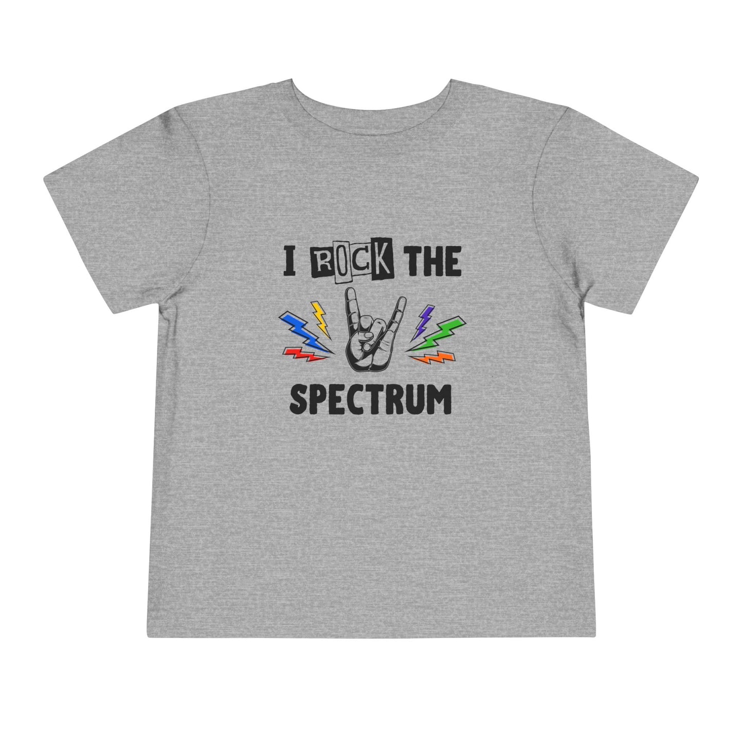 I Rock the Spectrum – Autism Toddler Shirt