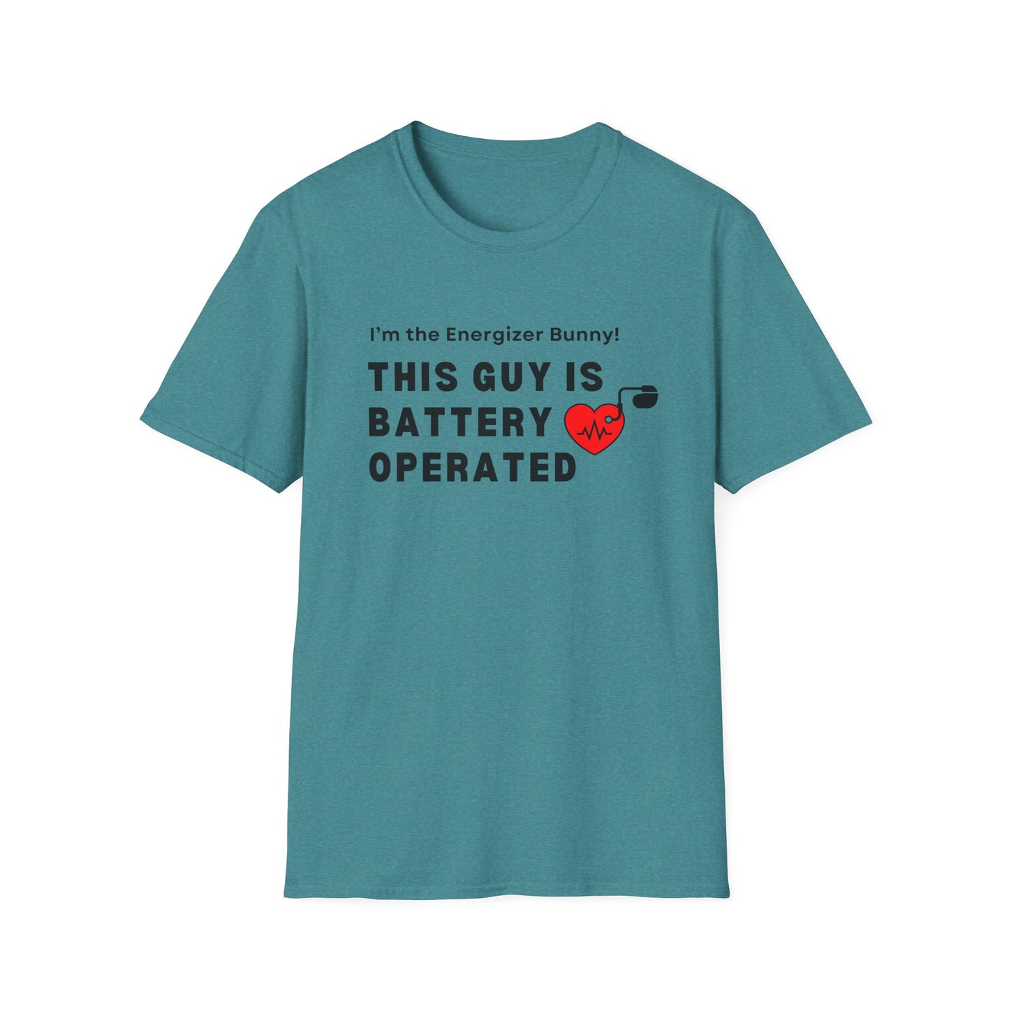 His Battery Operated Pacemaker Humor Tee