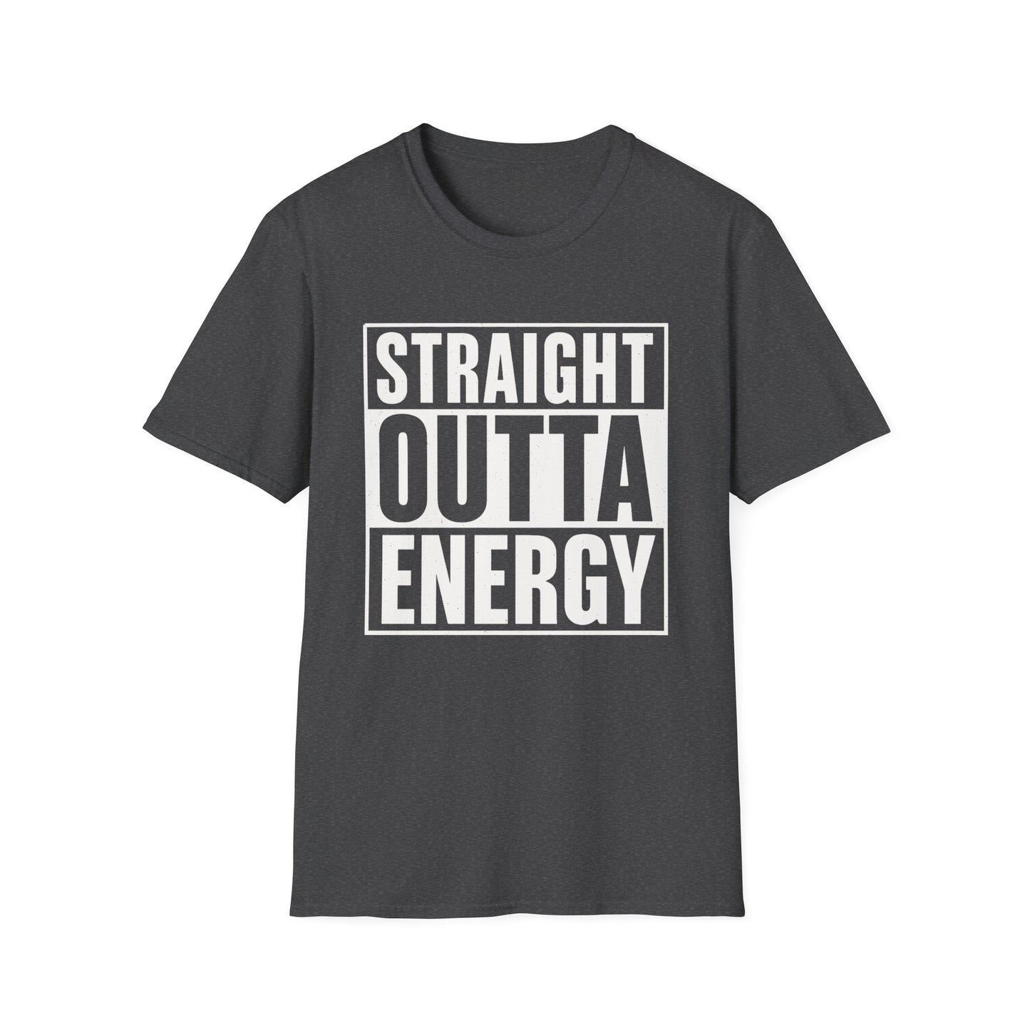Straight Outta Energy – Chronic Fatigue Tee