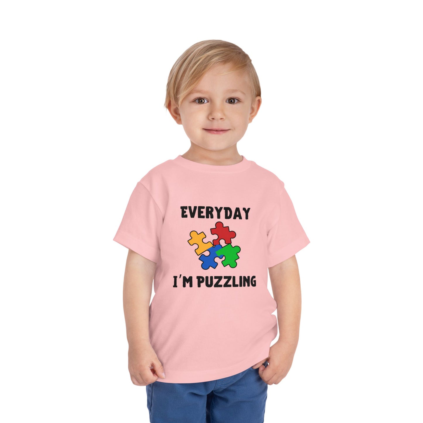 Everyday I'm Puzzling – Autism Toddler Shirt
