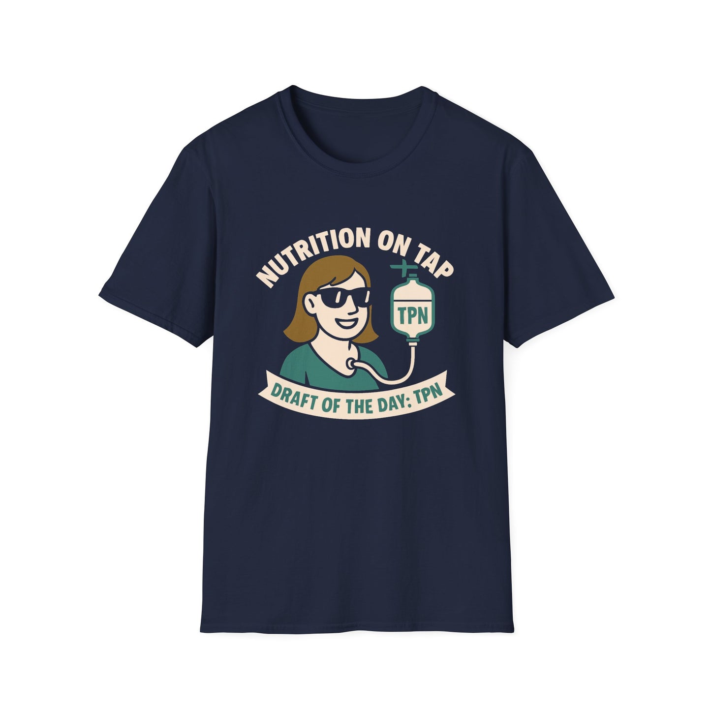 Nutrition On Tap – TPN Draft Funny Tee (Girl Version 2)