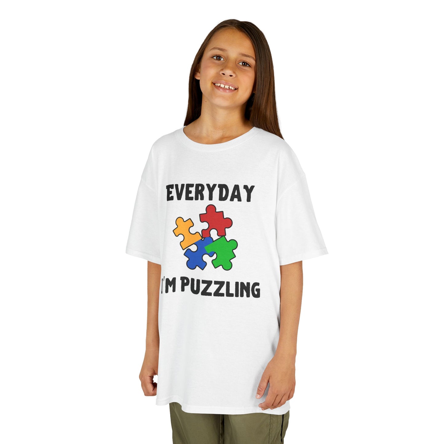 Everyday I'm Puzzling – Autism Kids Shirt