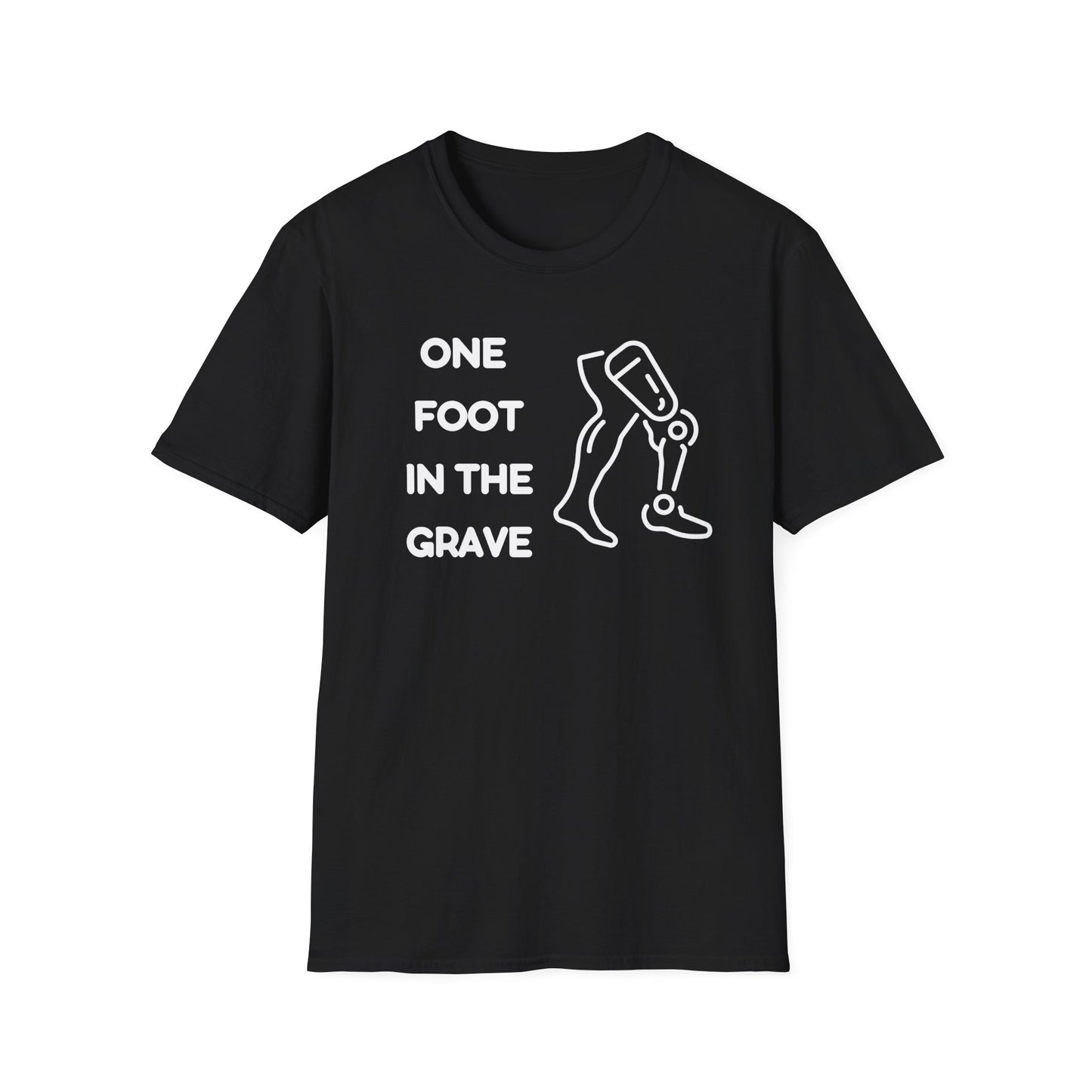 One Foot in the Grave AKA – Prosthetic Humor Tee