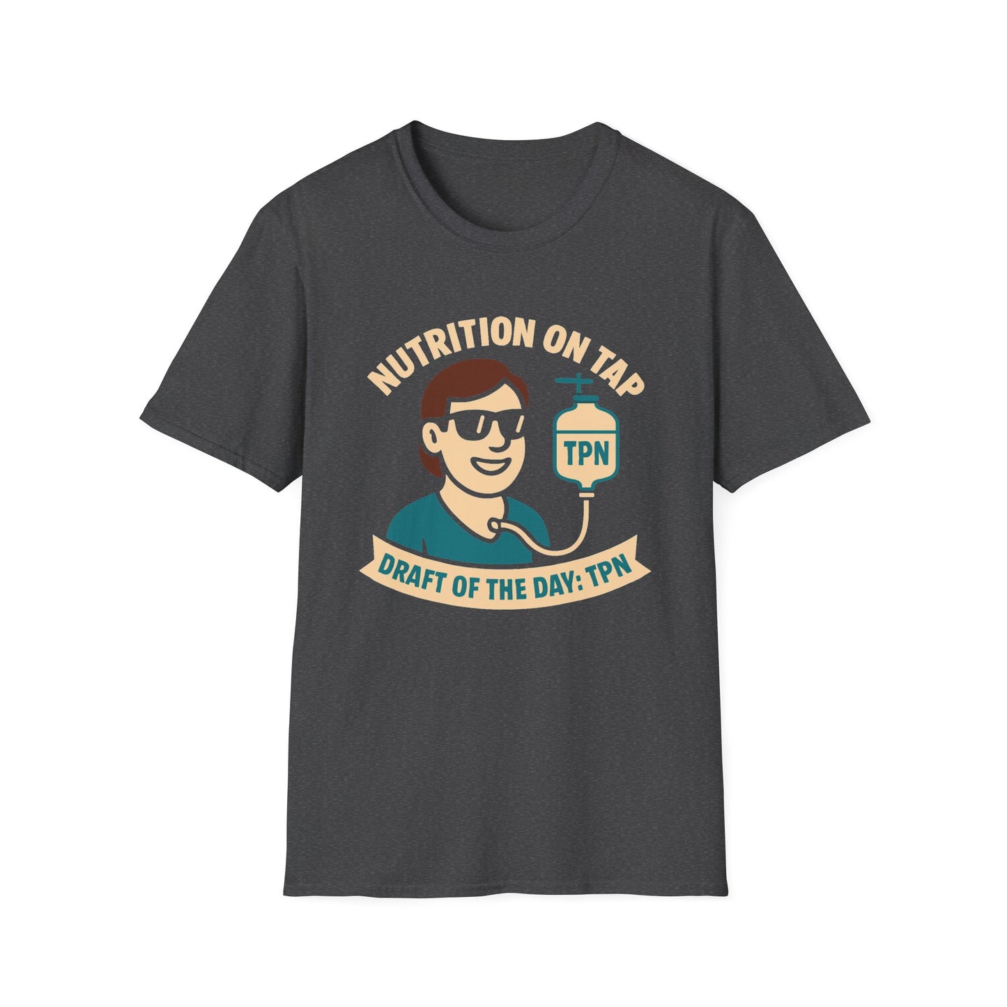 Nutrition On Tap – TPN Draft Funny Tee (Guy- Version 2)