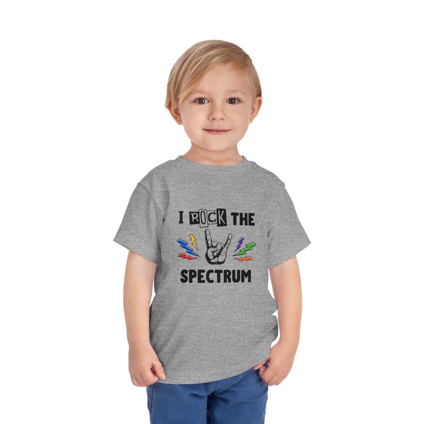 I Rock the Spectrum – Autism Toddler Shirt
