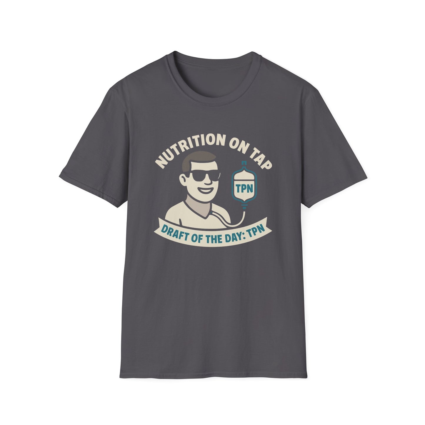 Nutrition On Tap – TPN Draft Funny Tee (Guy- Version 1)