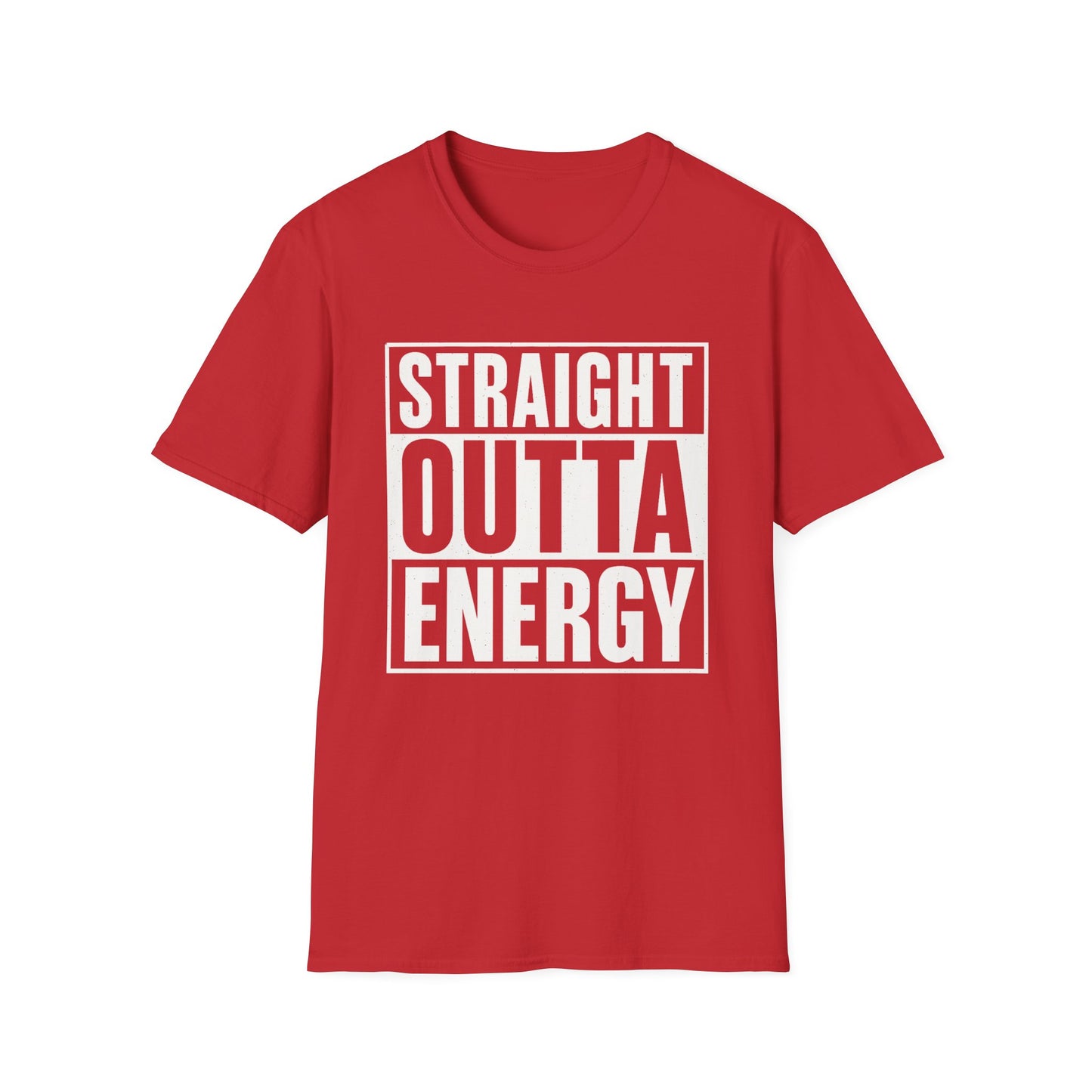Straight Outta Energy – Chronic Fatigue Tee