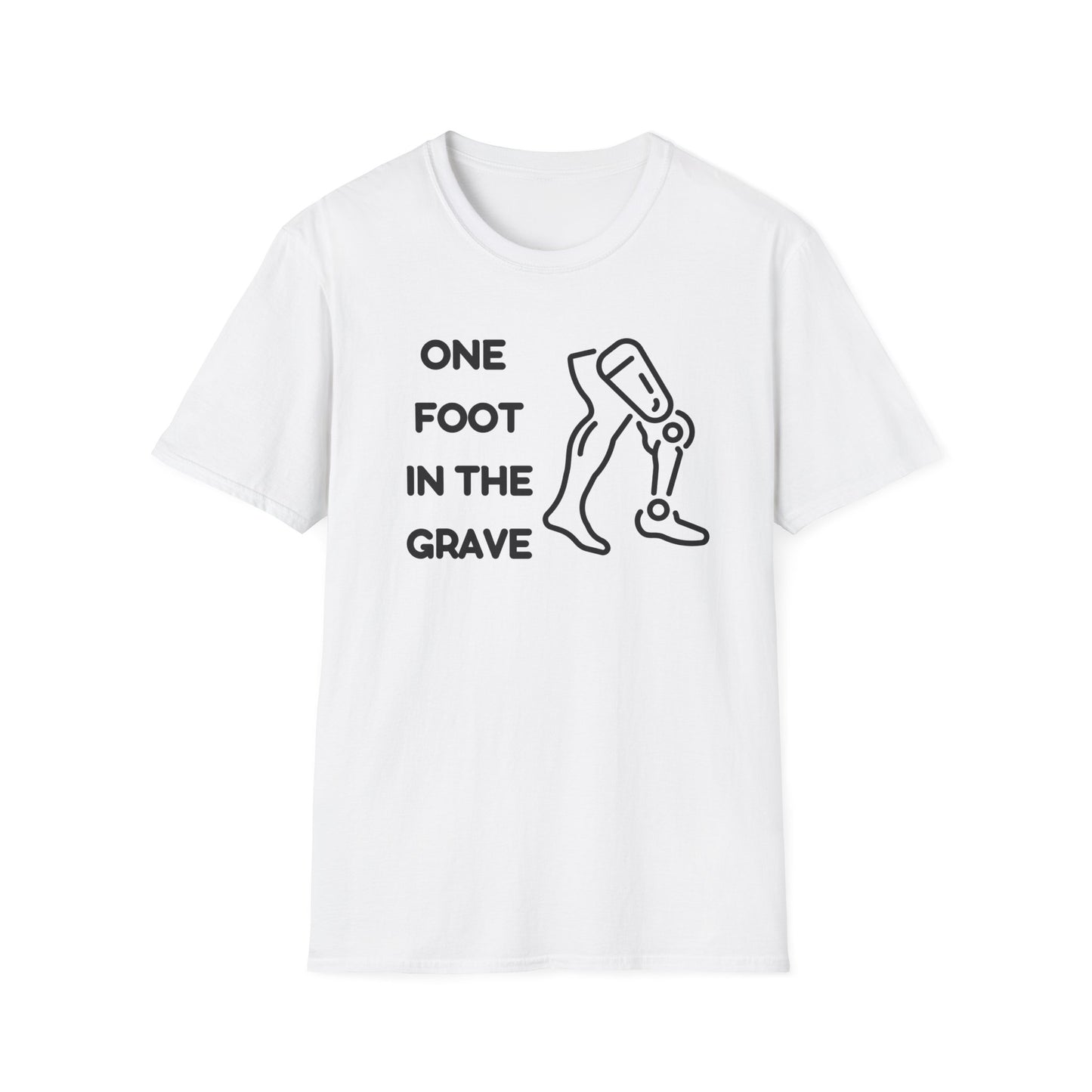 One Foot in the Grave AKA – Prosthetic Humor Tee