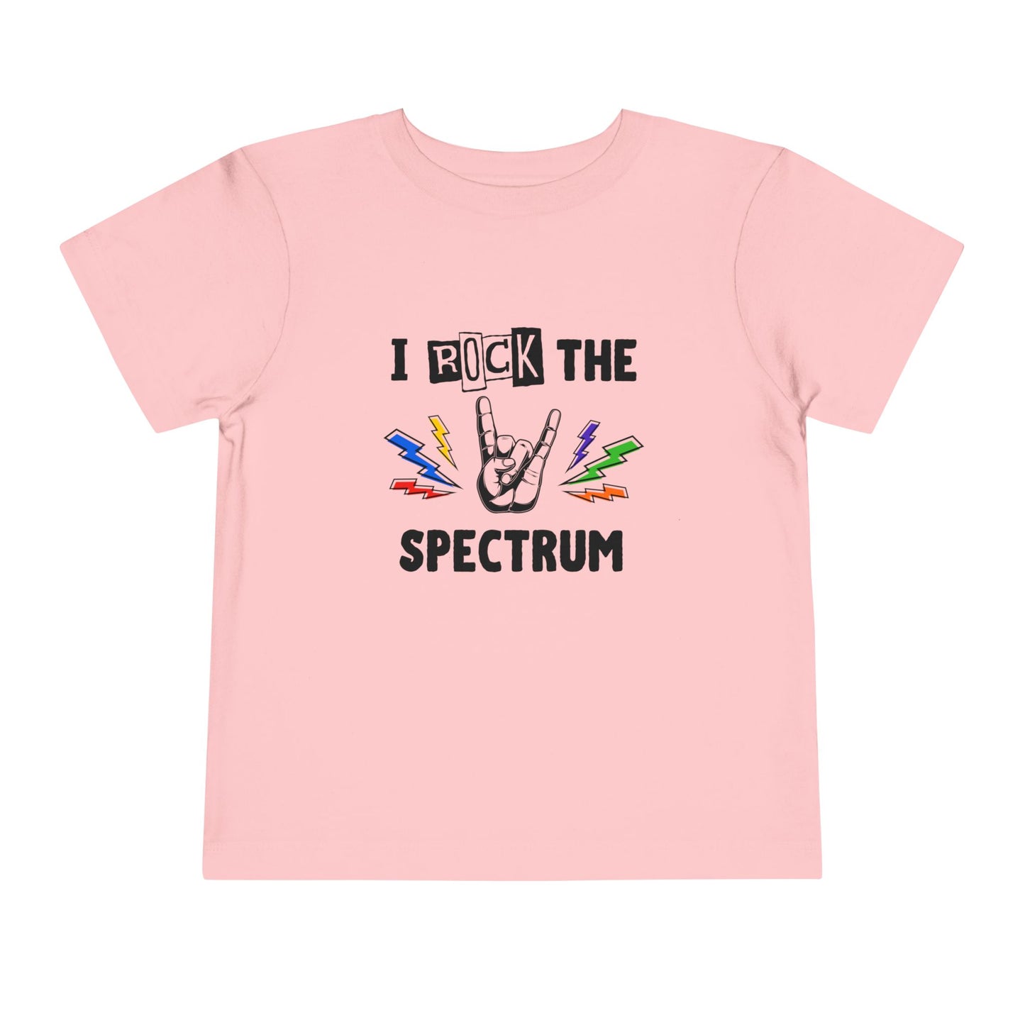 I Rock the Spectrum – Autism Toddler Shirt
