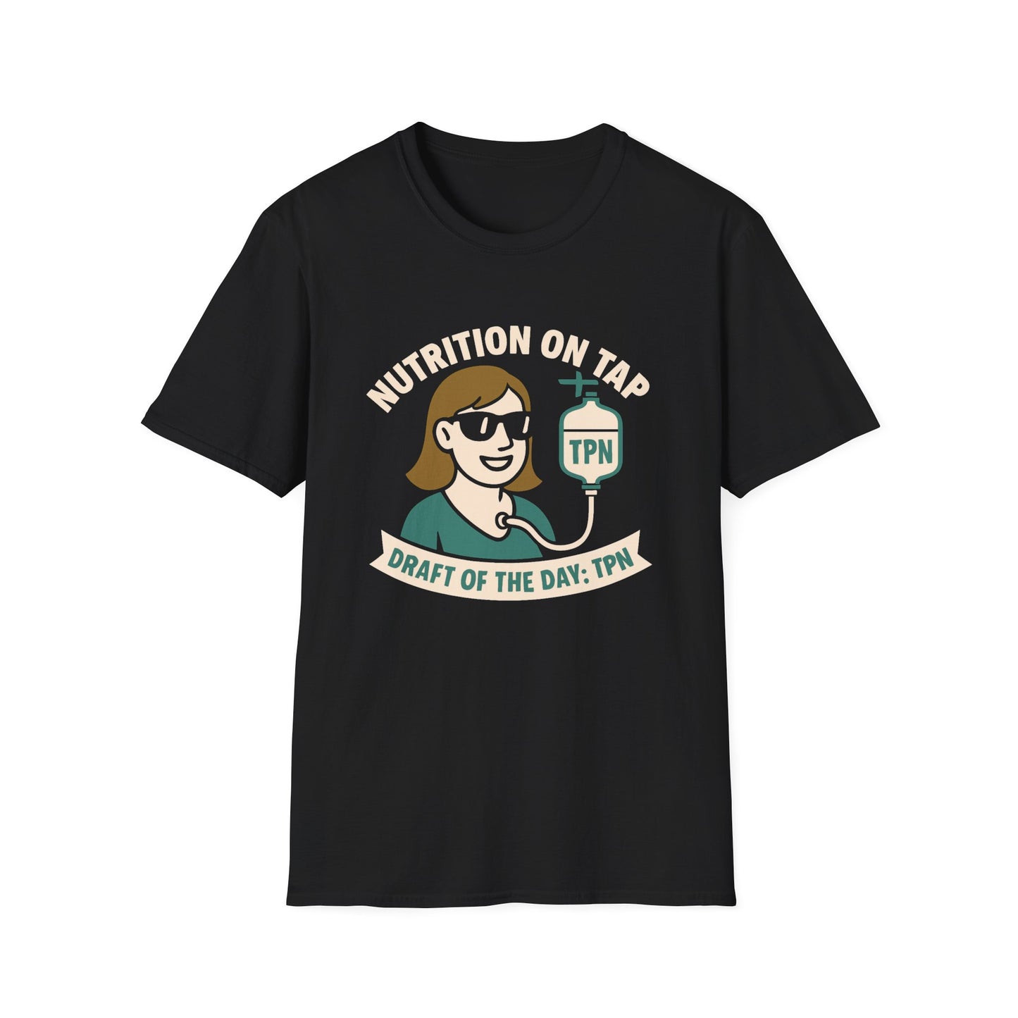 Nutrition On Tap – TPN Draft Funny Tee (Girl Version 2)
