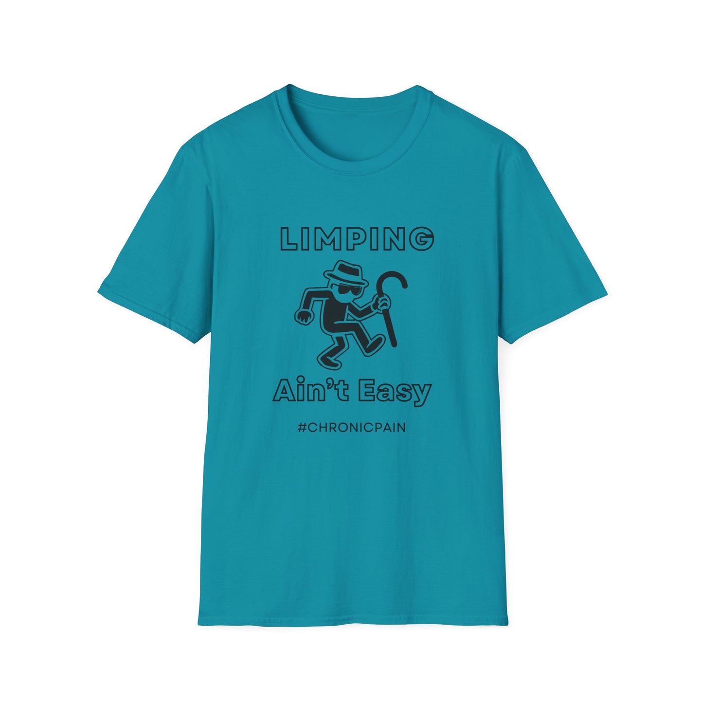 Limpin' Ain't Easy- Chronic Pain Humor Shirt