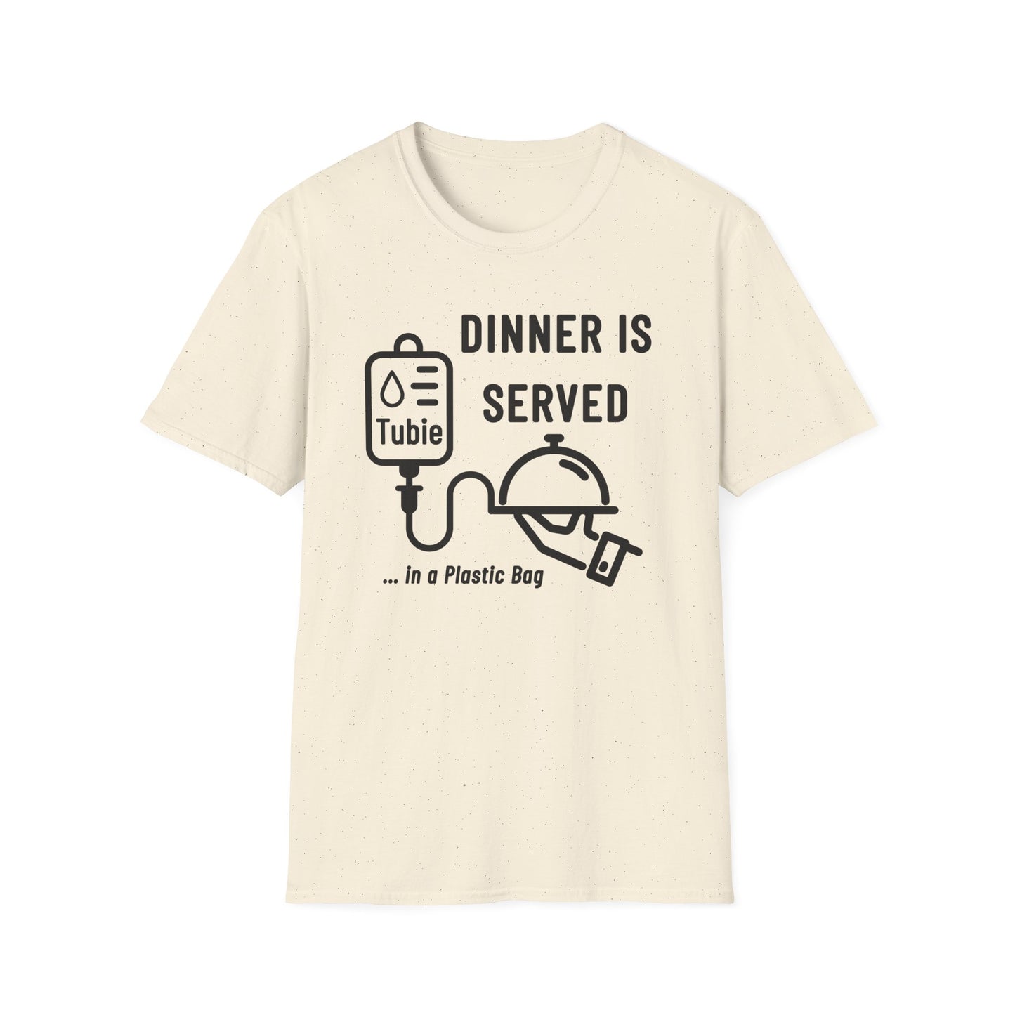 Dinner in a Plastic Bag – Funny Feeding Tube Tee