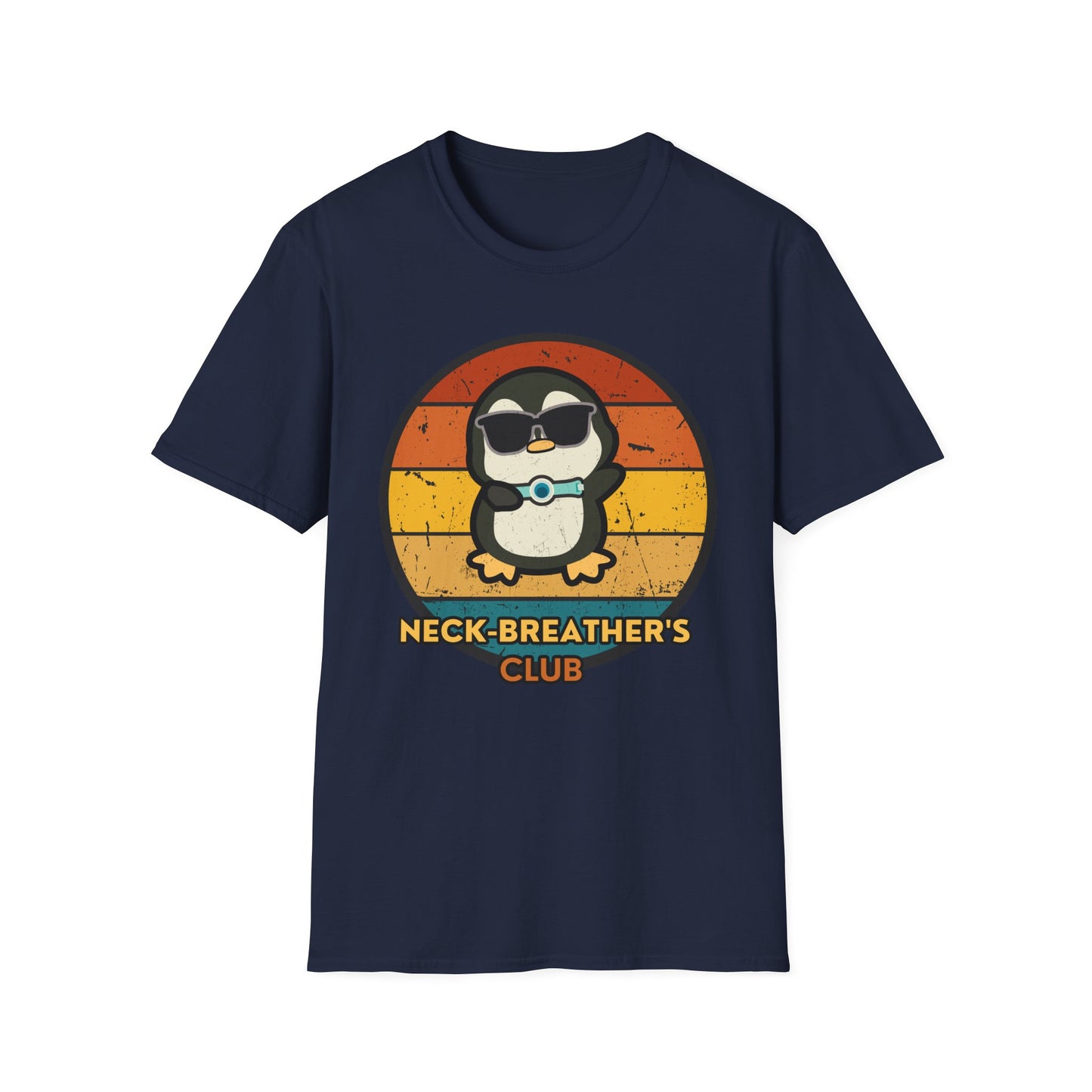 Neck-Breather’s Club – Cute Tracheostomy Awareness Tee