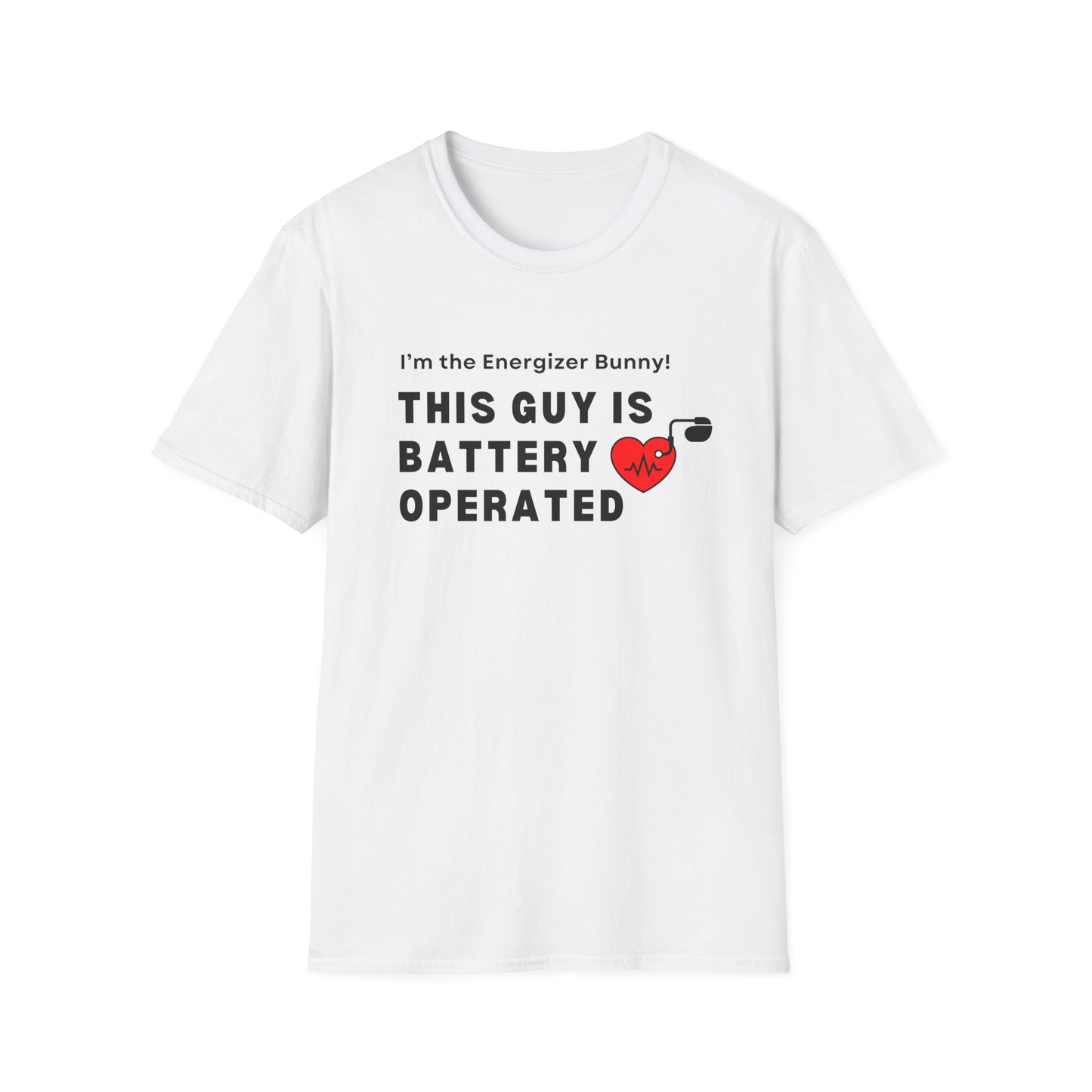His Battery Operated Pacemaker Humor Tee