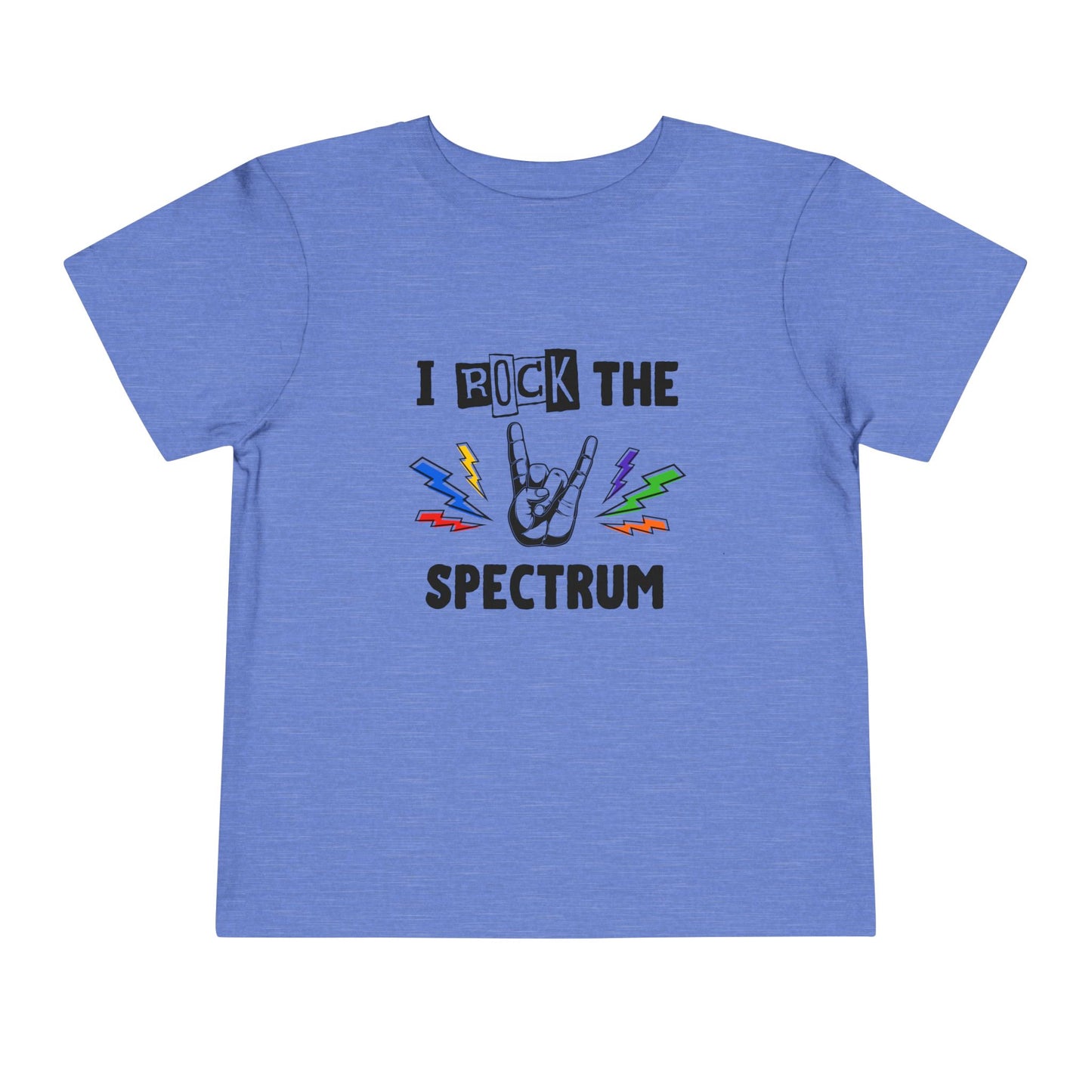 I Rock the Spectrum – Autism Toddler Shirt