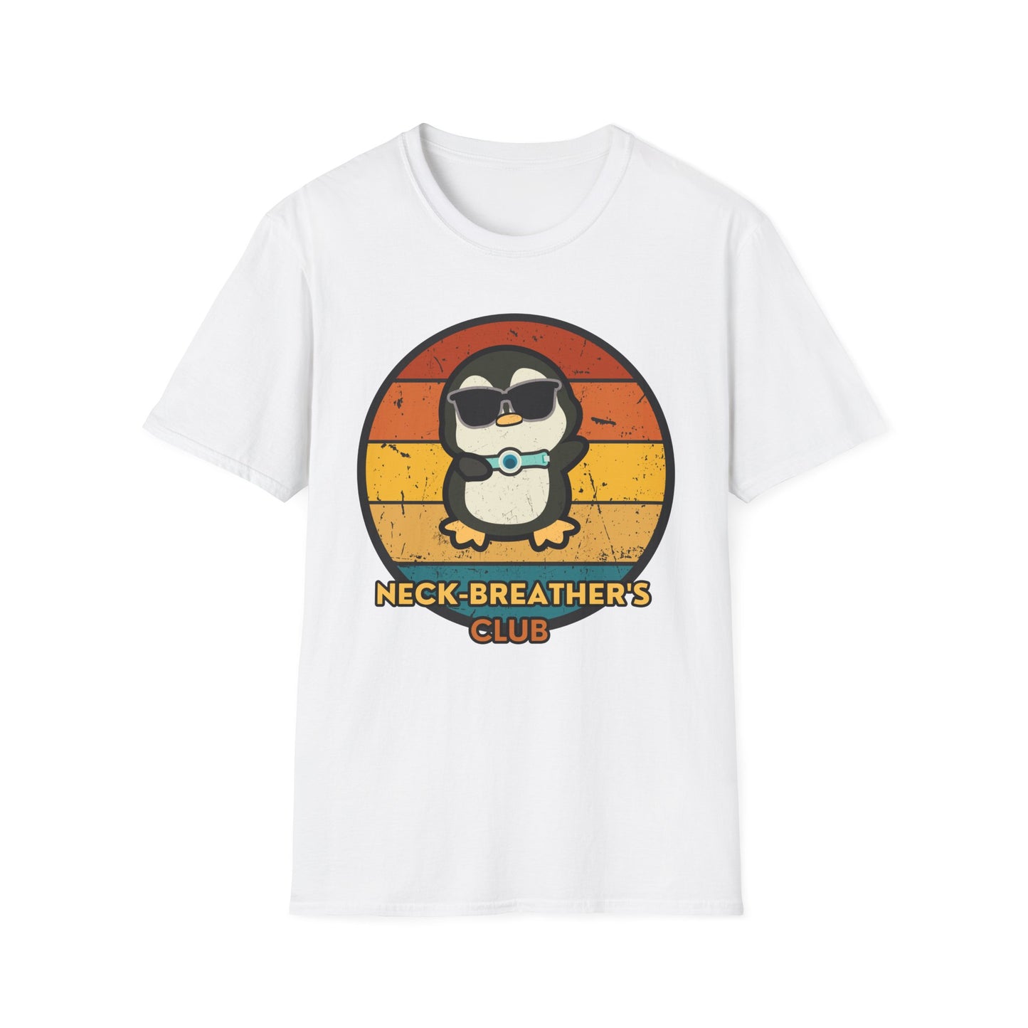 Neck-Breather’s Club – Cute Tracheostomy Awareness Tee