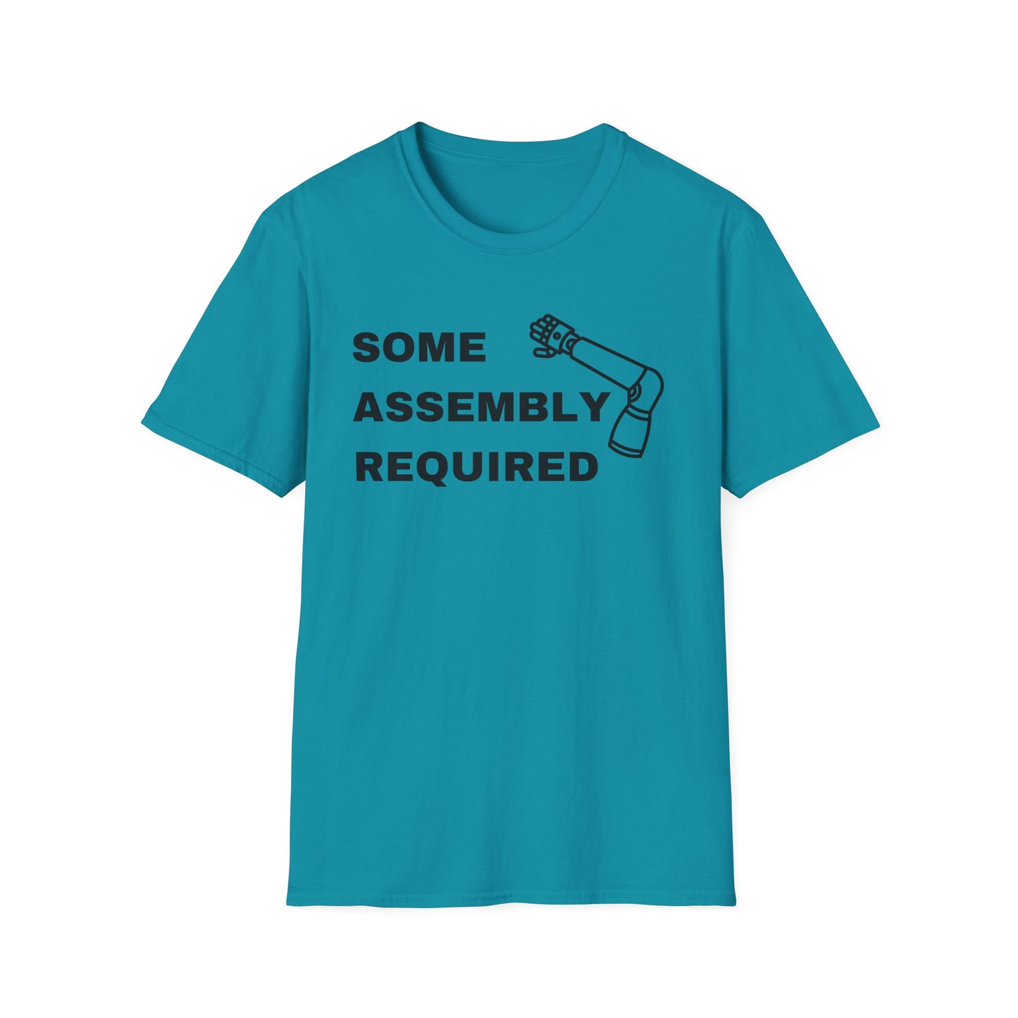 Some Assembly Required – Arm Amputee Funny Shirt