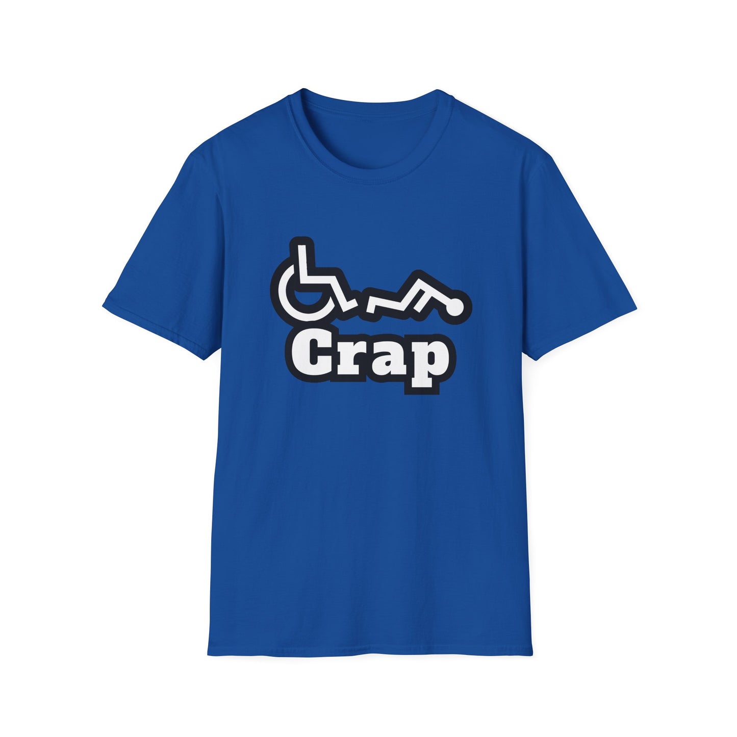 Oh Crap Wheelchair Humor Shirt – Funny Tee