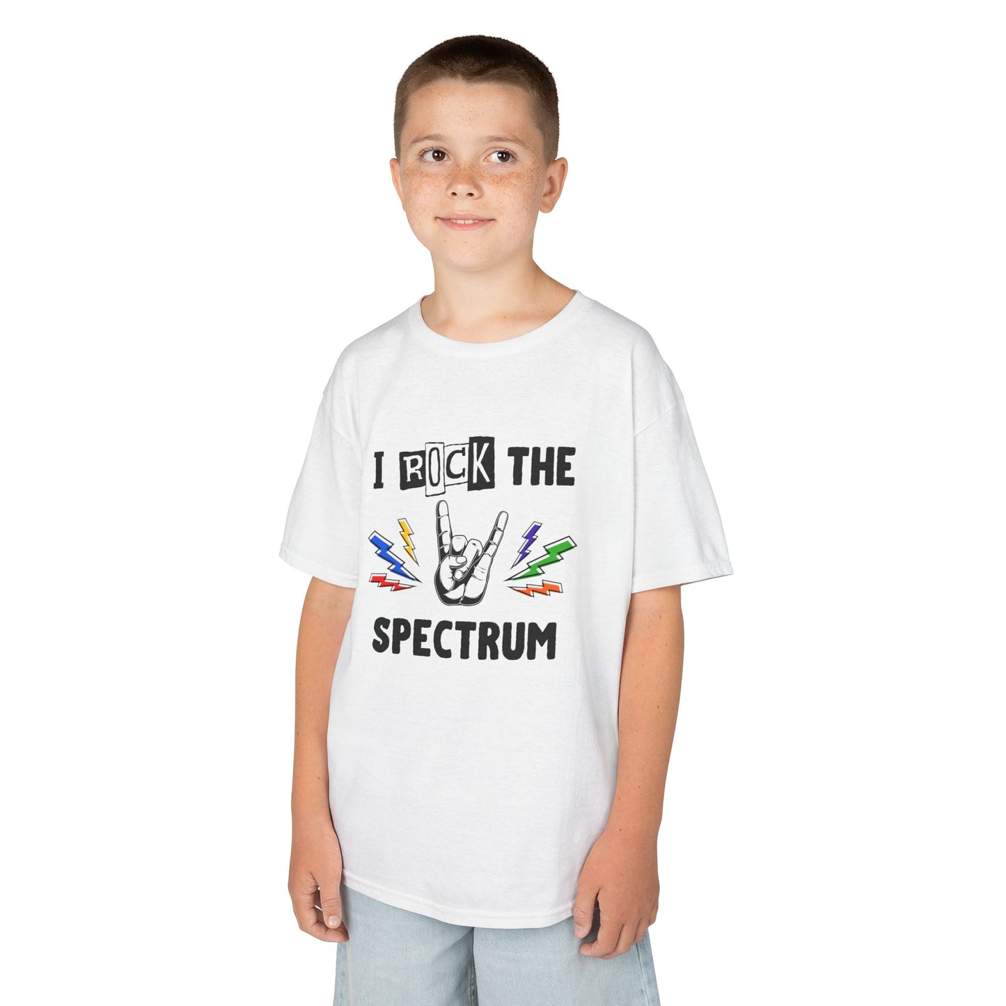I Rock the Spectrum – Autism Kids Shirt