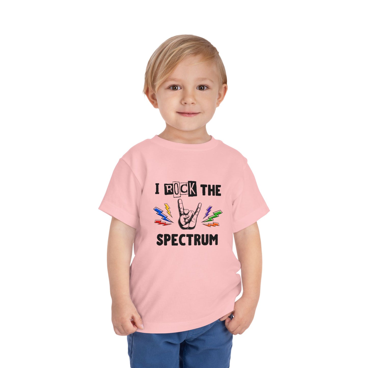 I Rock the Spectrum – Autism Toddler Shirt