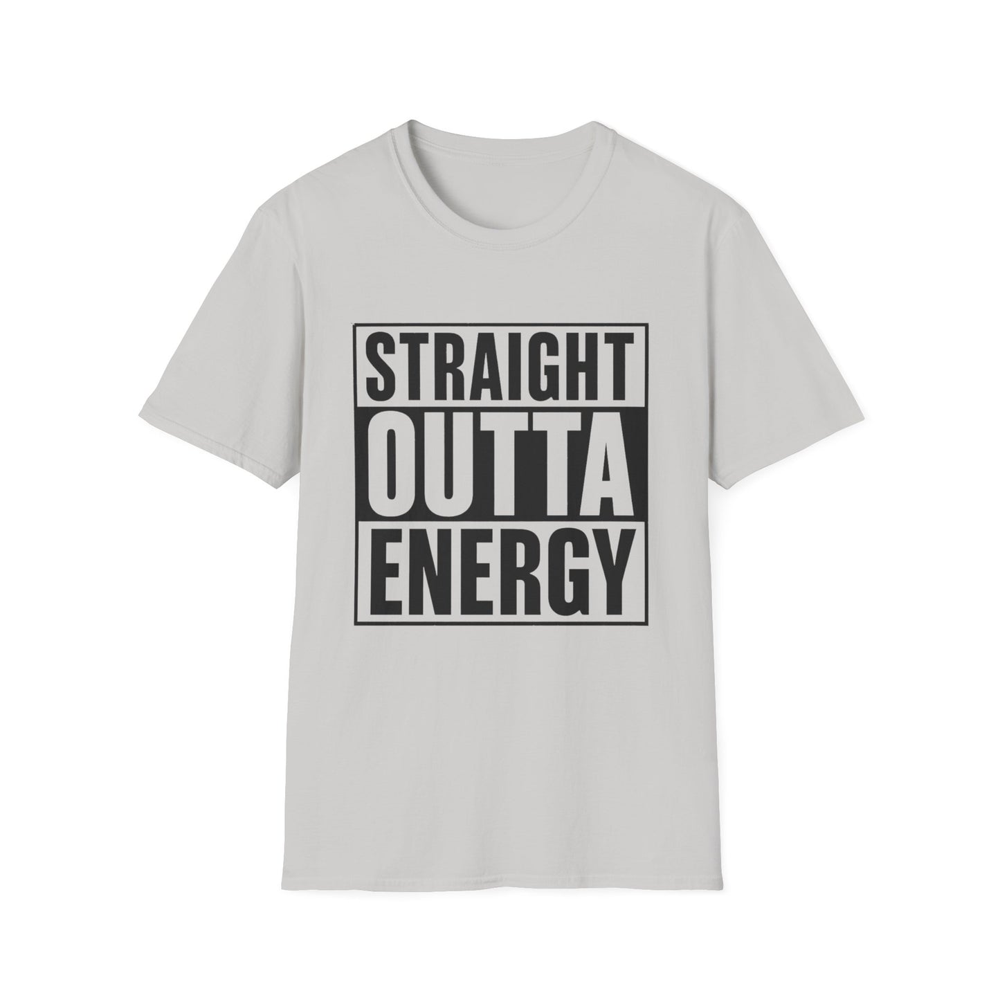 Straight Outta Energy – Chronic Fatigue Tee