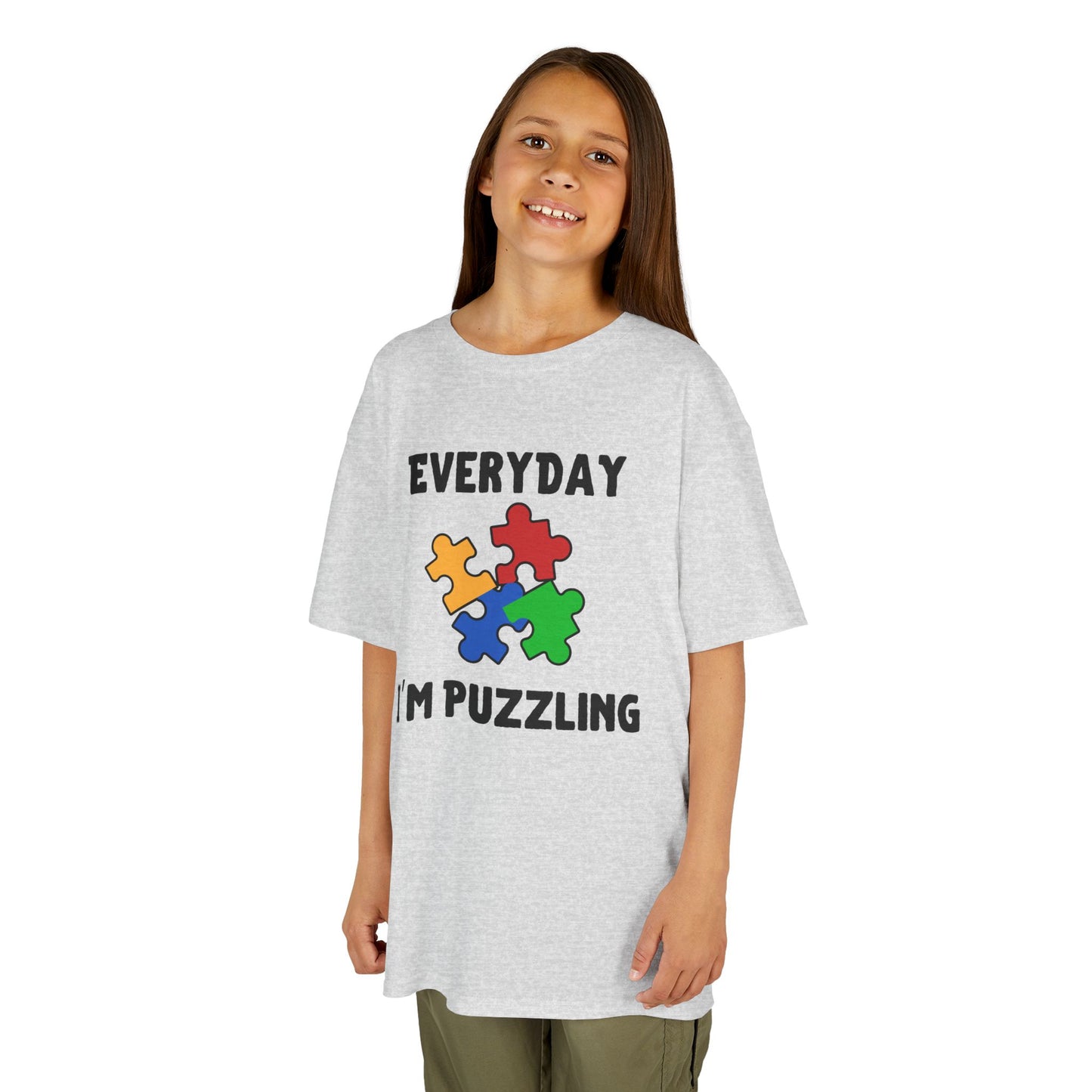 Everyday I'm Puzzling – Autism Kids Shirt