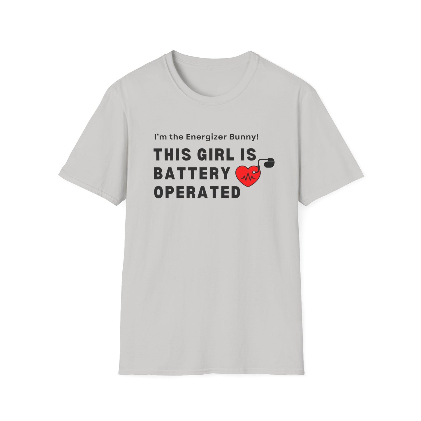Her Battery Operated Pacemaker Humor Tee