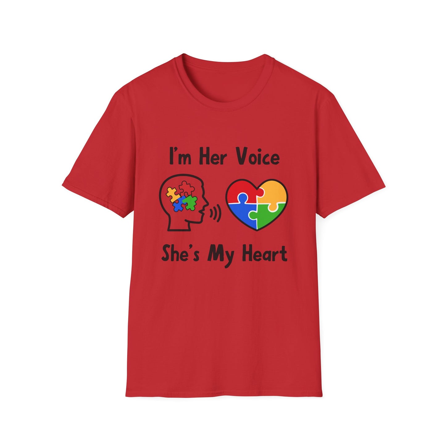 I’m Her Voice She’s My Heart – Autism Parent Shirt
