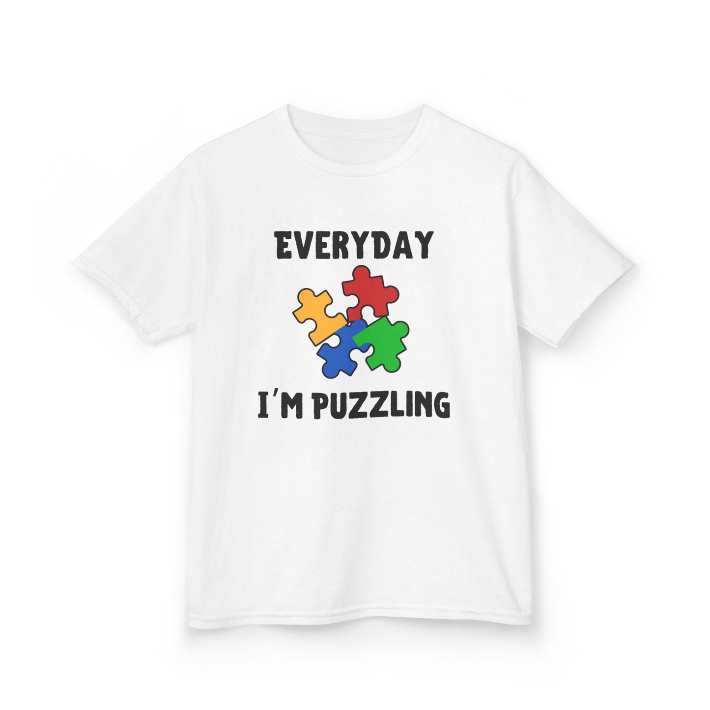 Everyday I'm Puzzling – Autism Kids Shirt