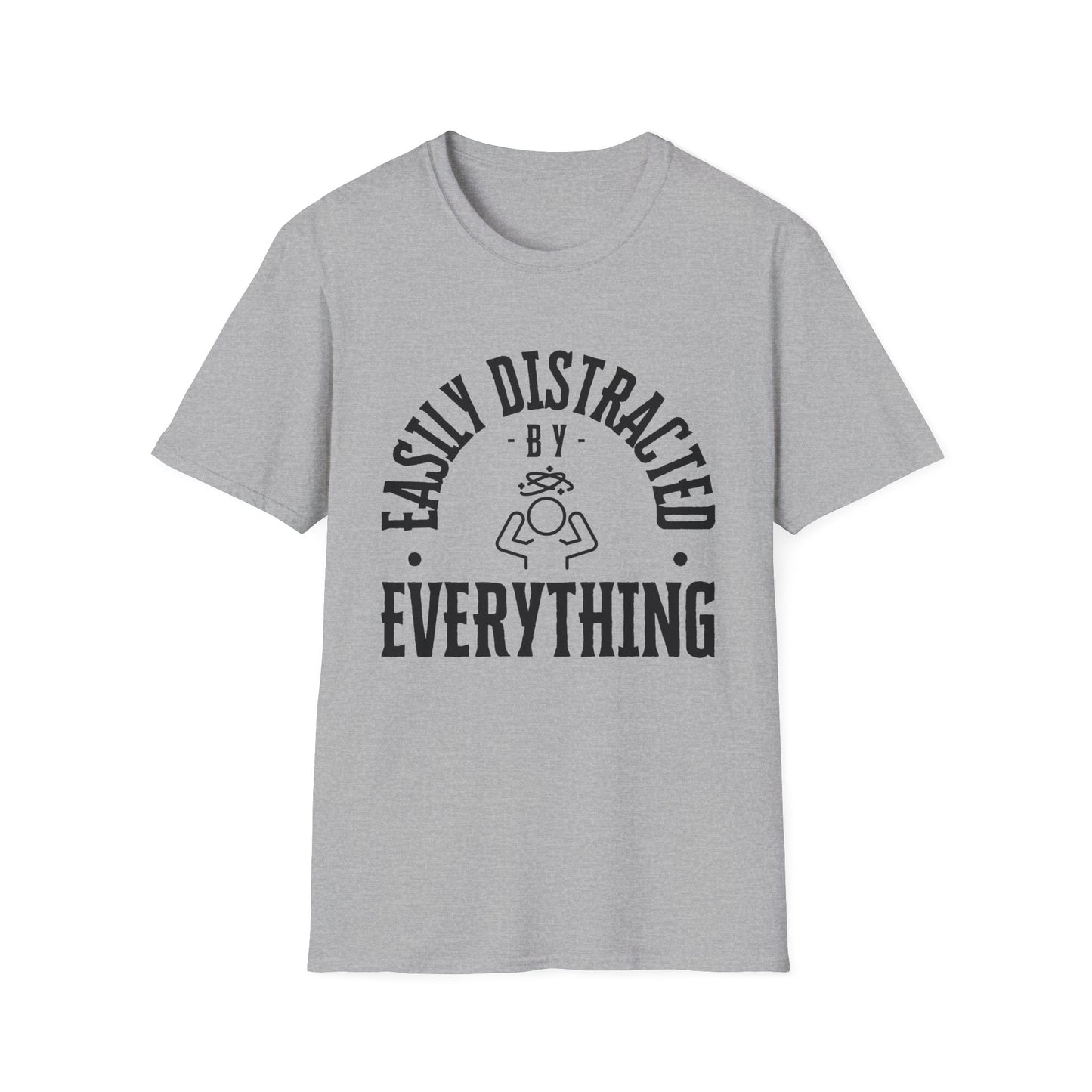 Easily Distracted – Brain Fog, ADD & Chronic Illness Humor Tee