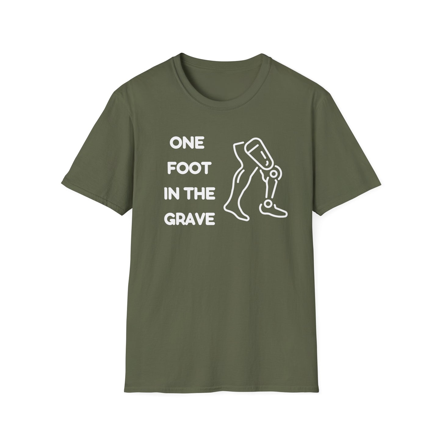 One Foot in the Grave AKA – Prosthetic Humor Tee
