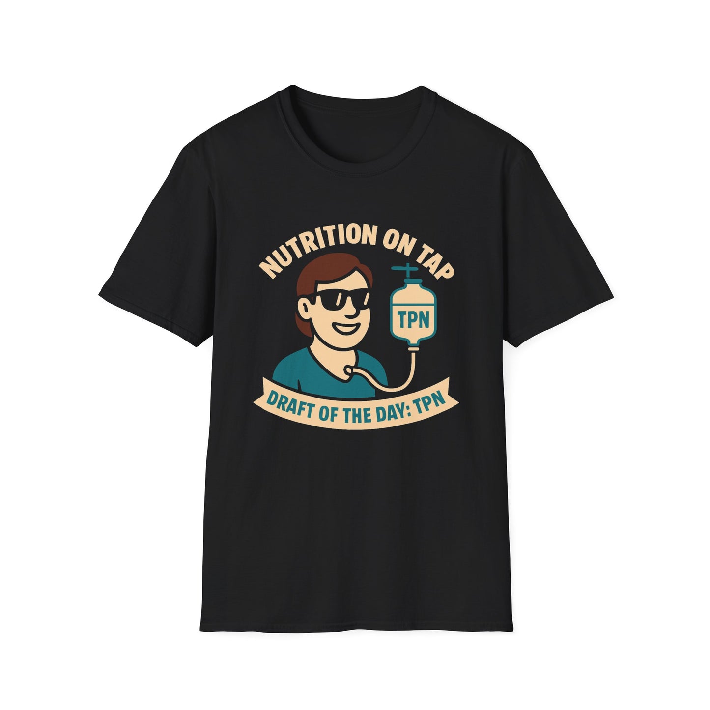 Nutrition On Tap – TPN Draft Funny Tee (Guy- Version 2)