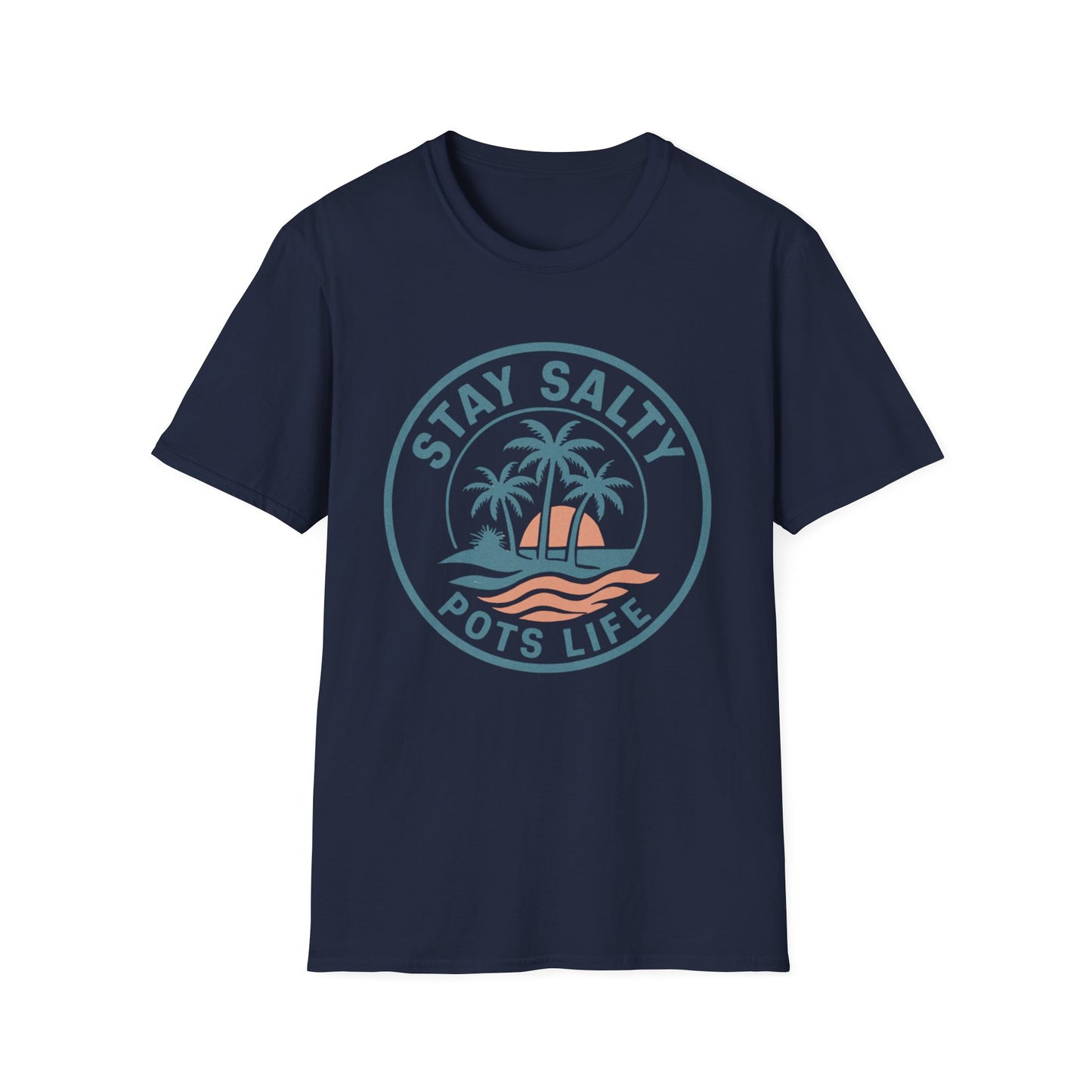 Stay Salty β POTS Life is a Beach (Teal/Peach)