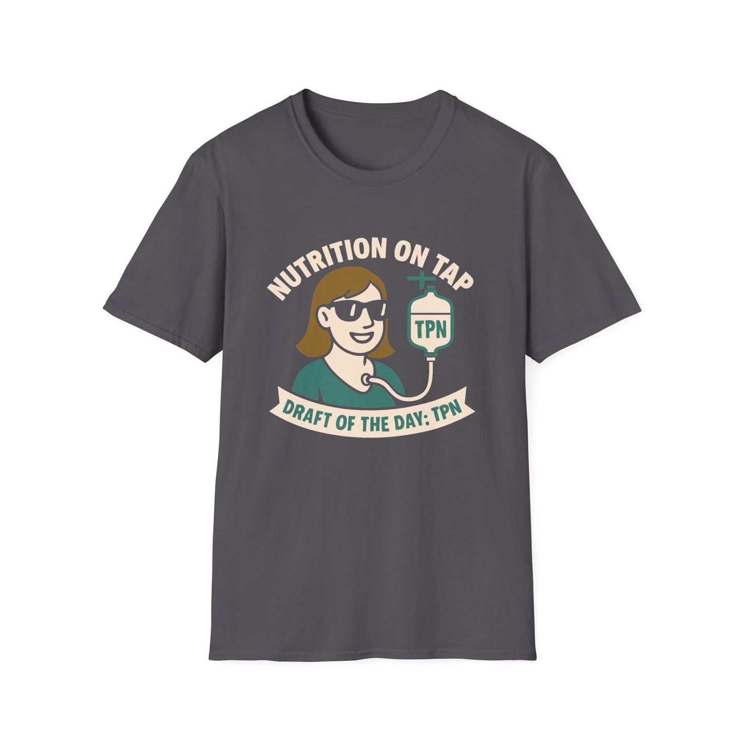 Nutrition On Tap – TPN Draft Funny Tee (Girl Version 2)