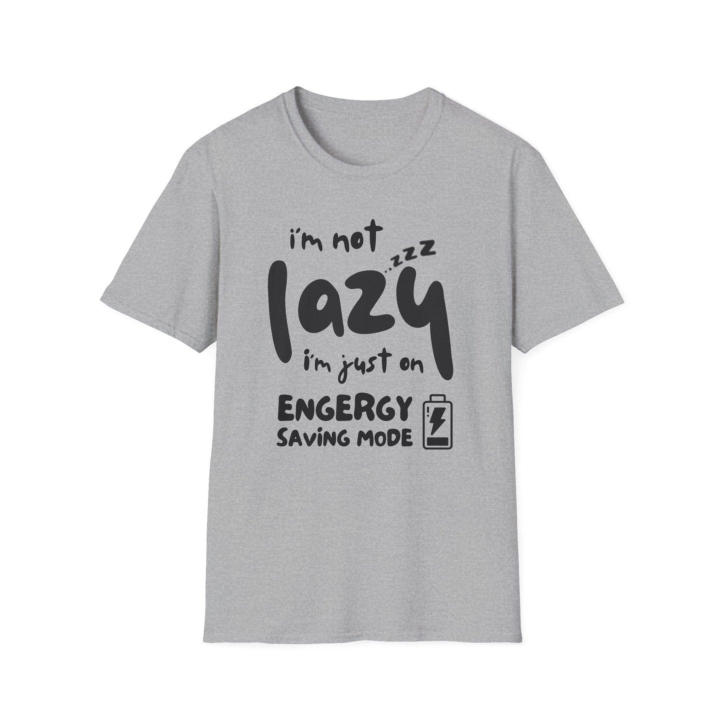 Energy Saving Mode Tee – Chronic Fatigue Shirt