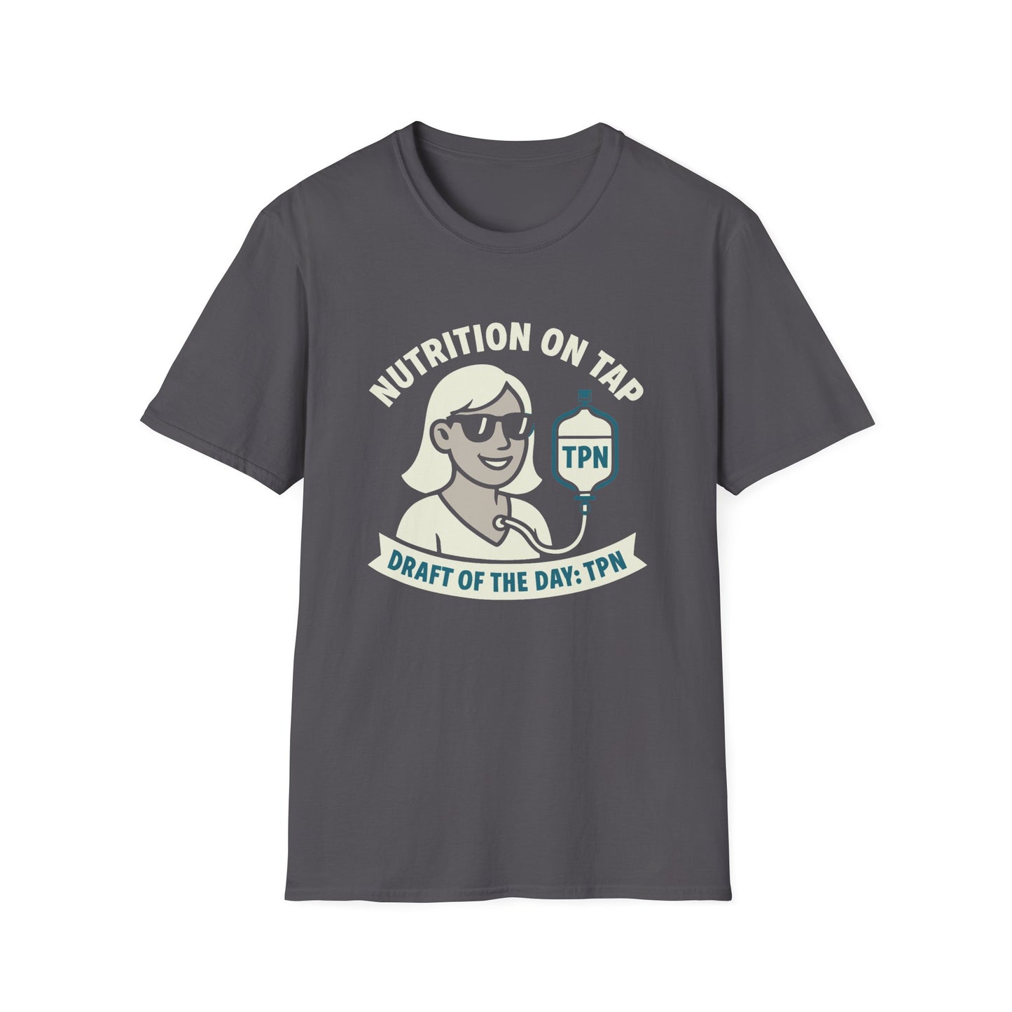 Nutrition On Tap – TPN Draft Funny Tee (Girl Version 1)