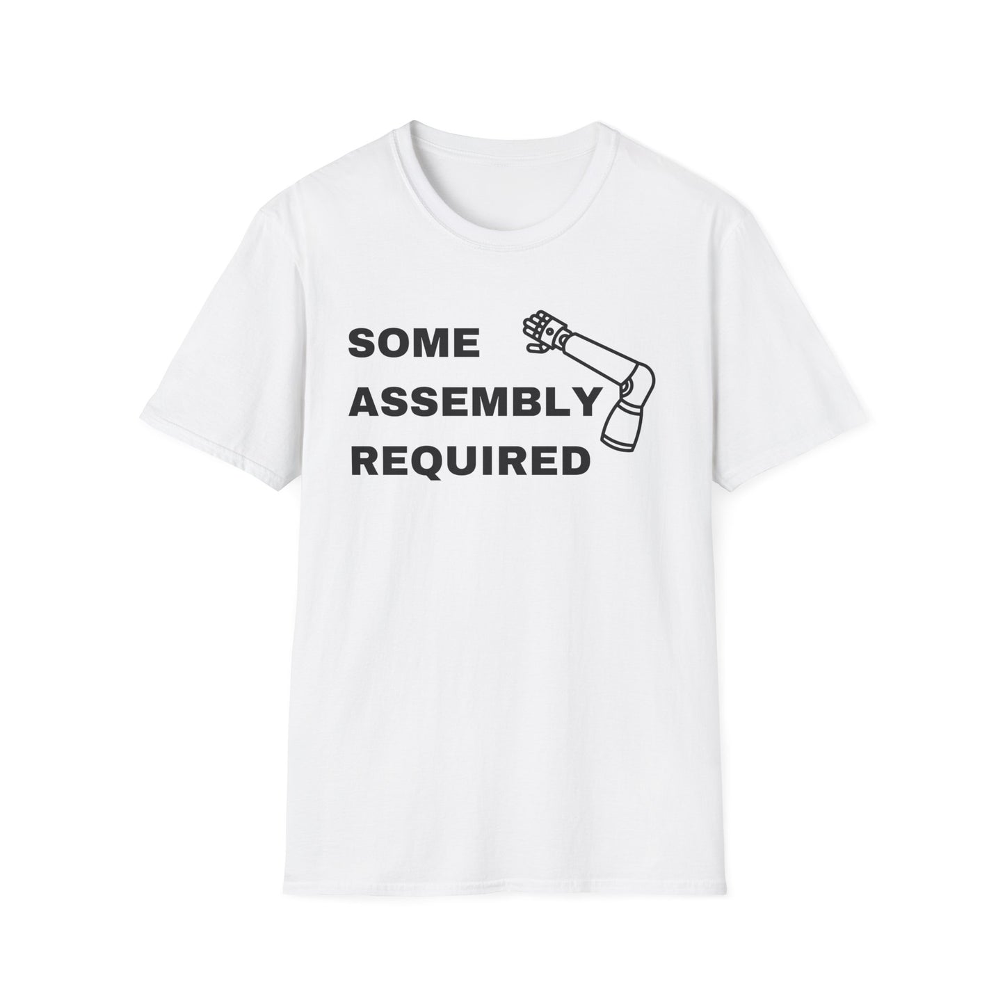 Some Assembly Required – Arm Amputee Funny Shirt