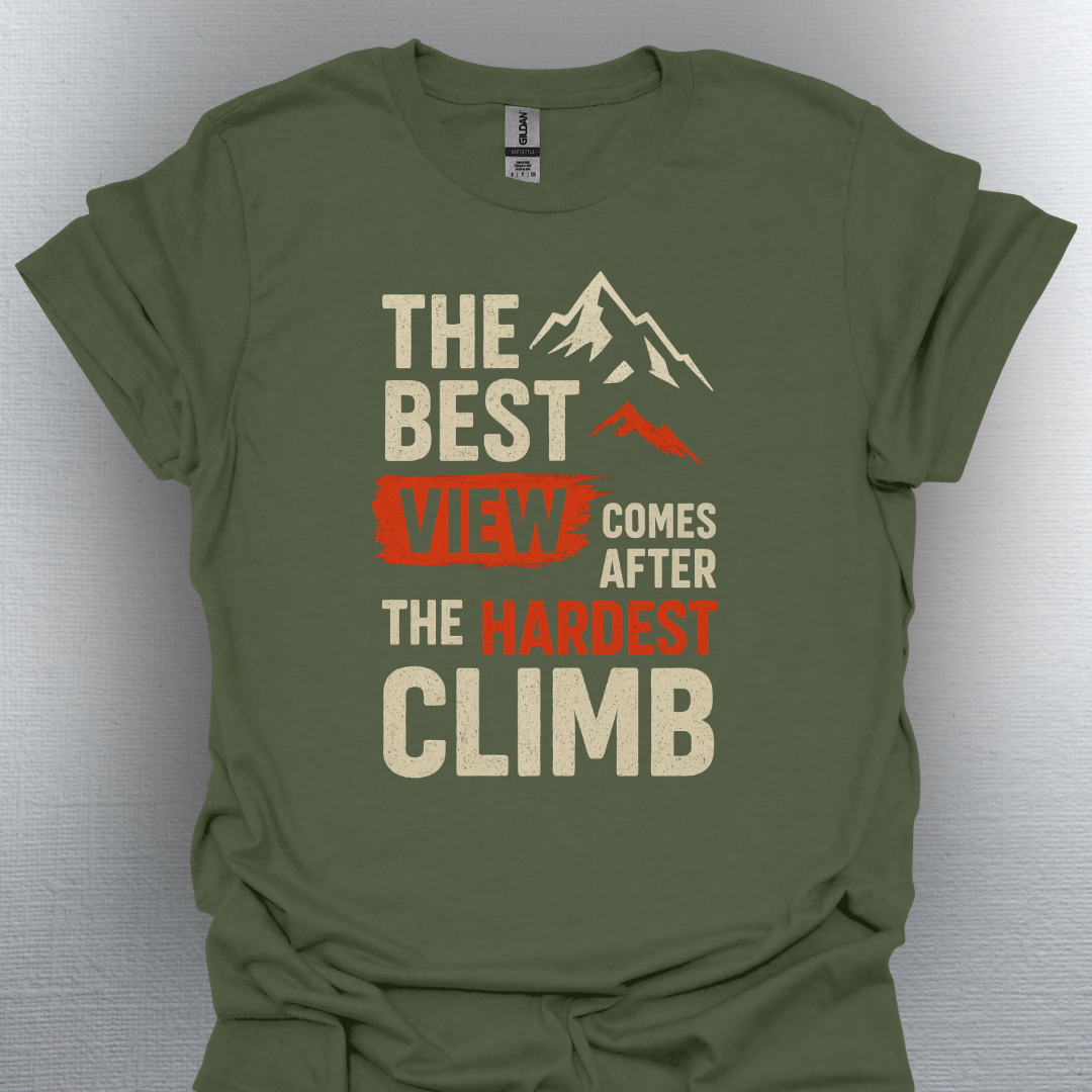 Best View After the Hardest Climb – Warrior Tee