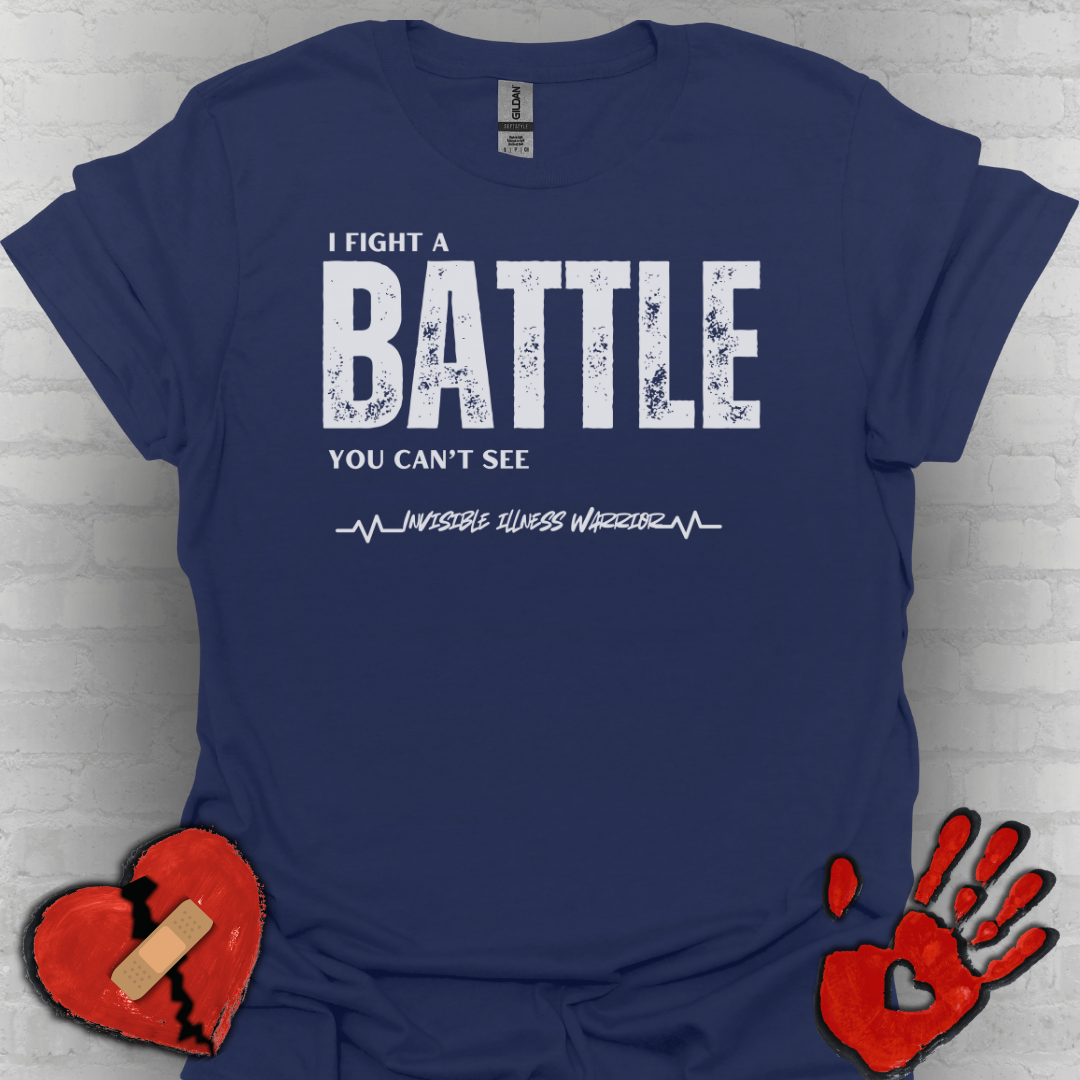 Fight the Battle No One Sees – Invisible Warrior Tee