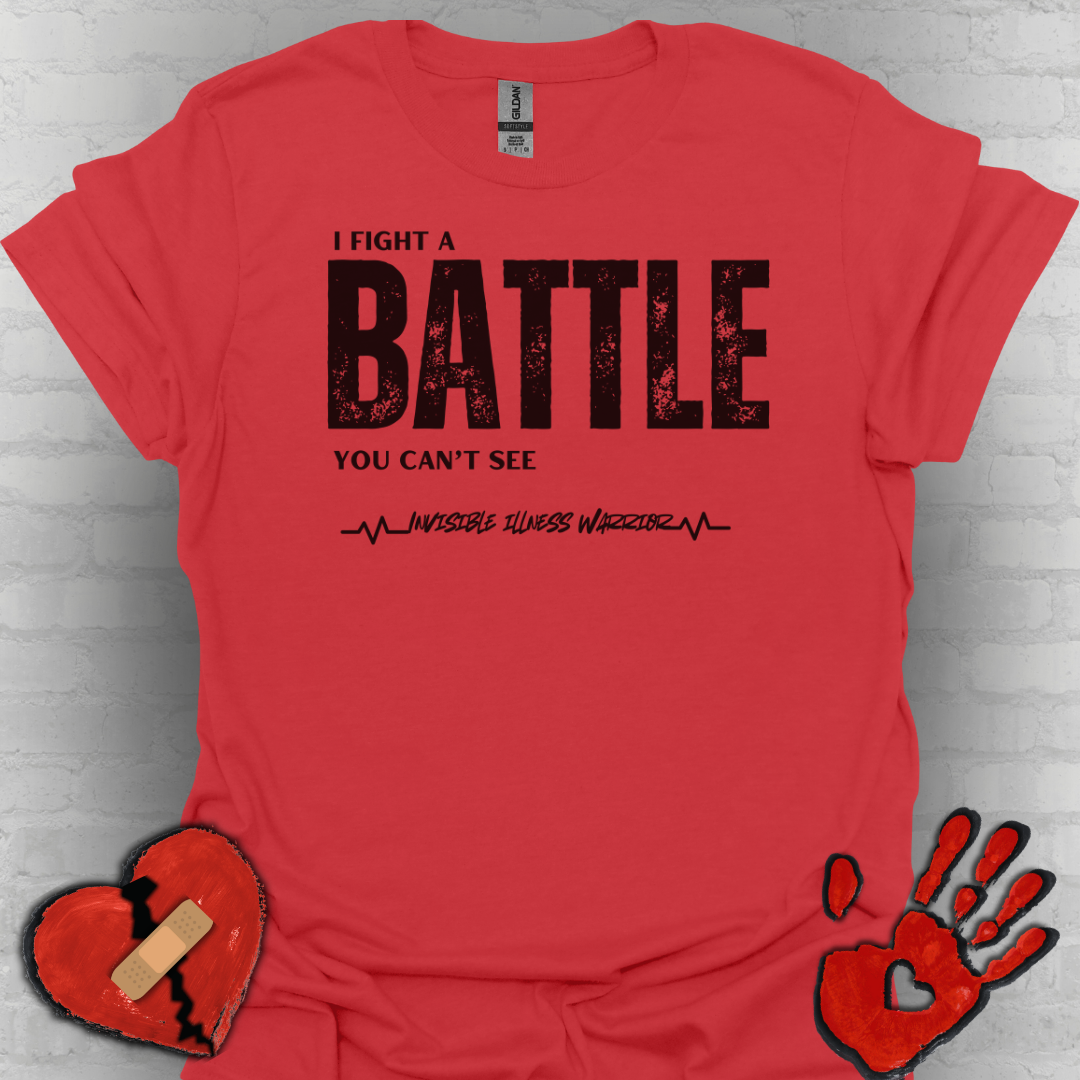 Fight the Battle No One Sees – Invisible Warrior Tee