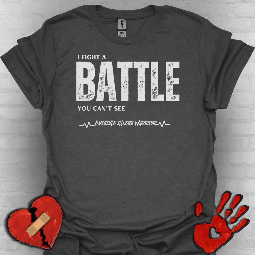 Fight the Battle No One Sees – Invisible Warrior Tee