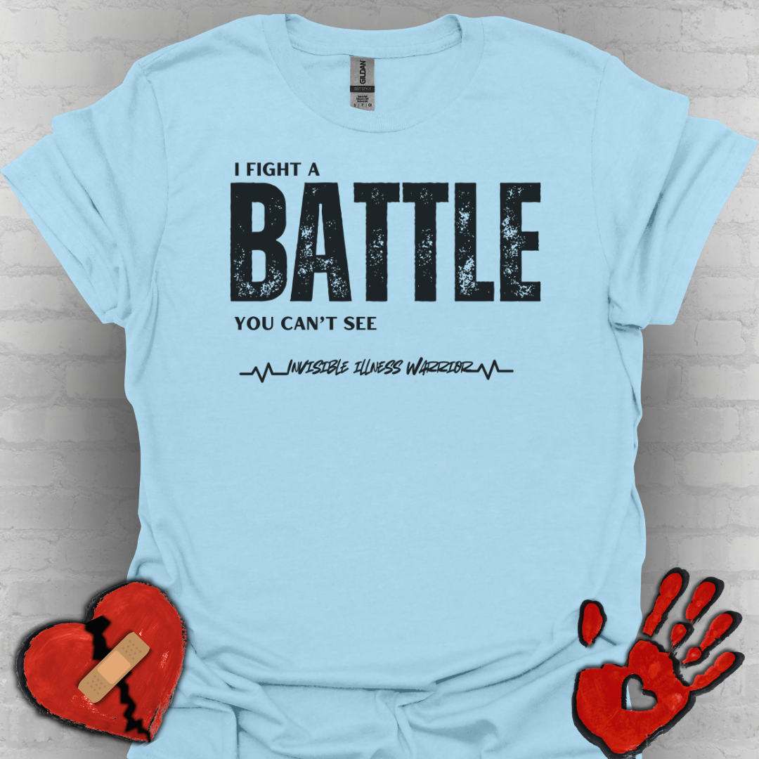 Fight the Battle No One Sees – Invisible Warrior Tee