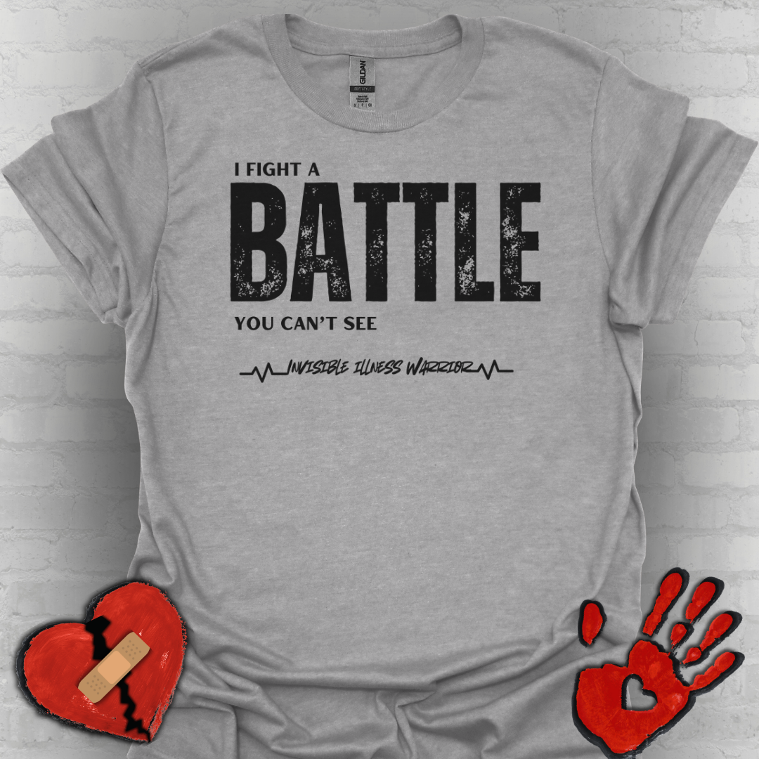 Fight the Battle No One Sees – Invisible Warrior Tee