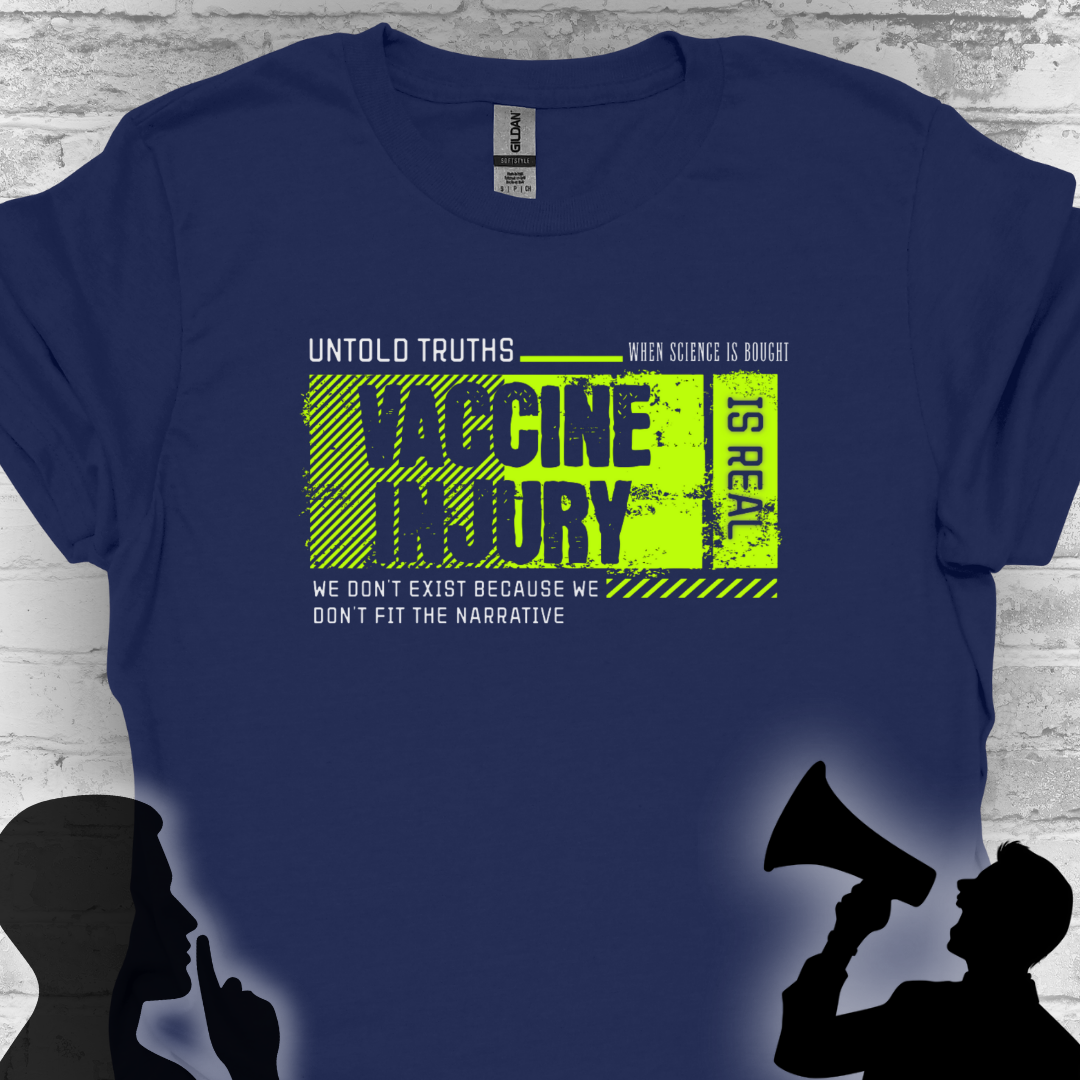 Untold Truths: Vaccine Injury Awareness Tee