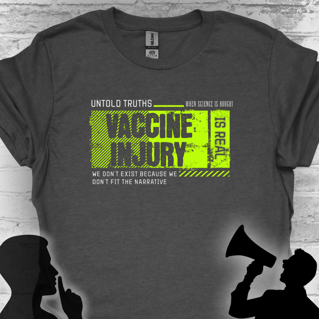 Untold Truths: Vaccine Injury Awareness Tee